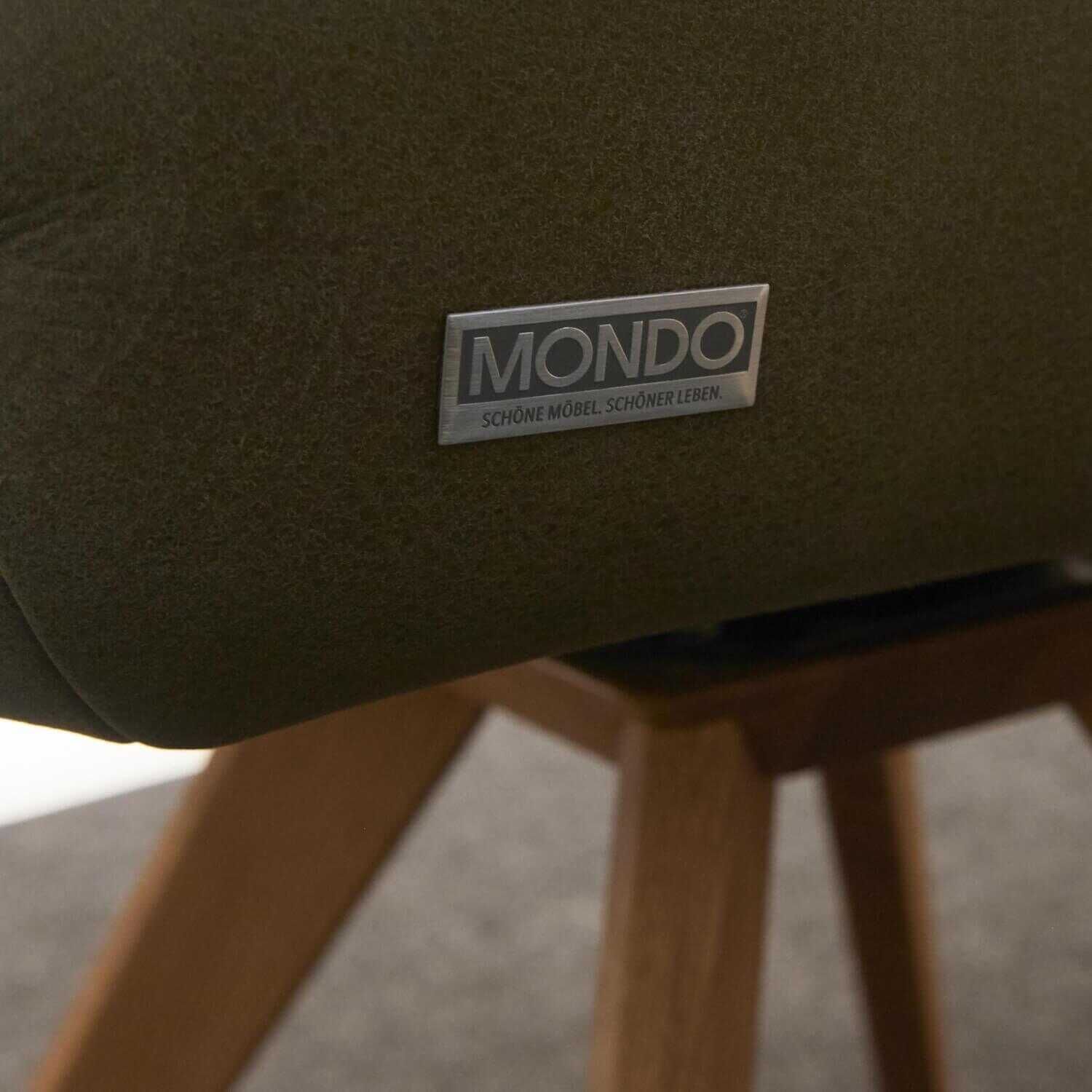 Koinor - Essgruppe Tisch T1005 Eckbank Fraim mit 3 Stühlen S2207 Leder A-India Verde - 13