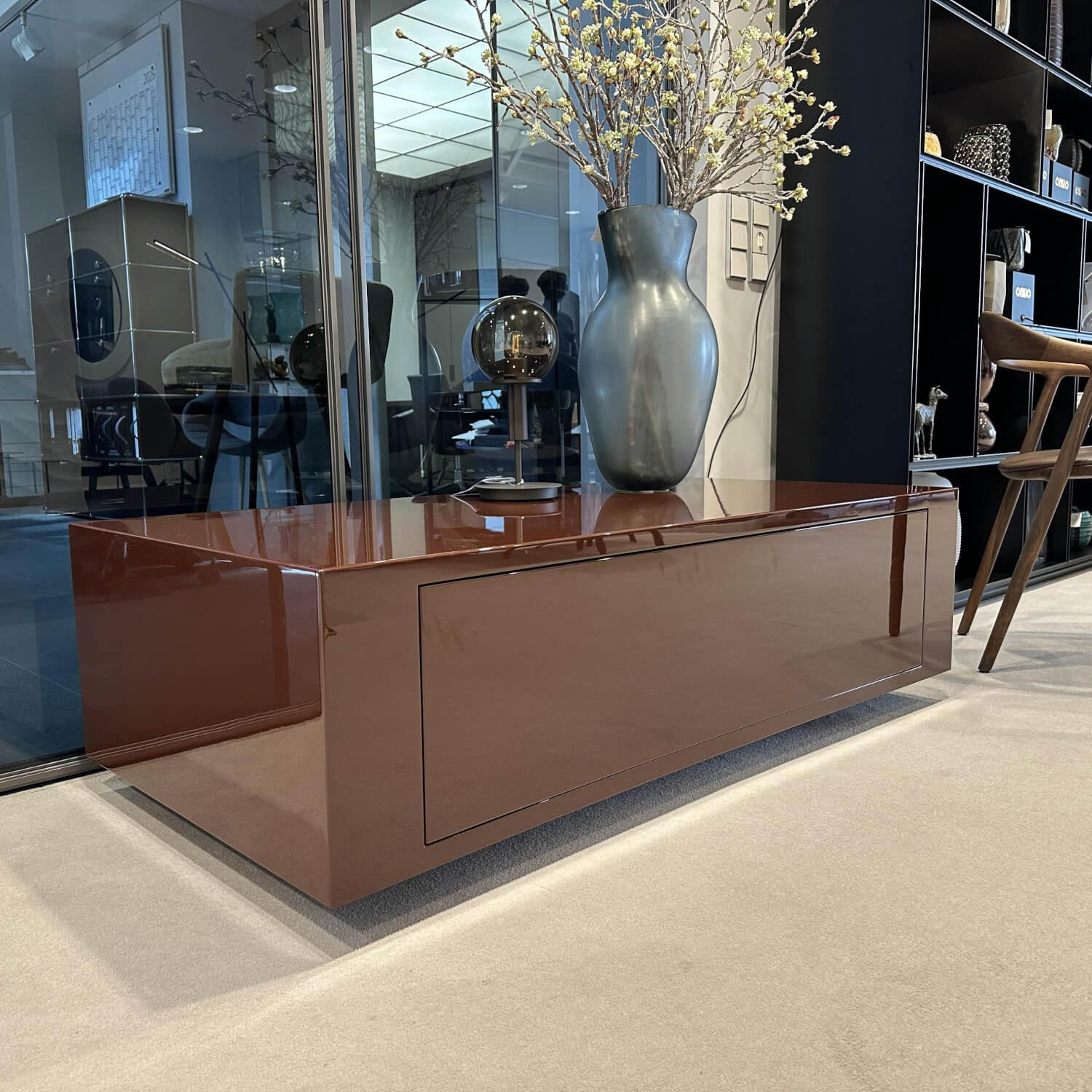 Minotti - Beistellmöbel Solid Cortenstahl Glänzend Lackiert - 8