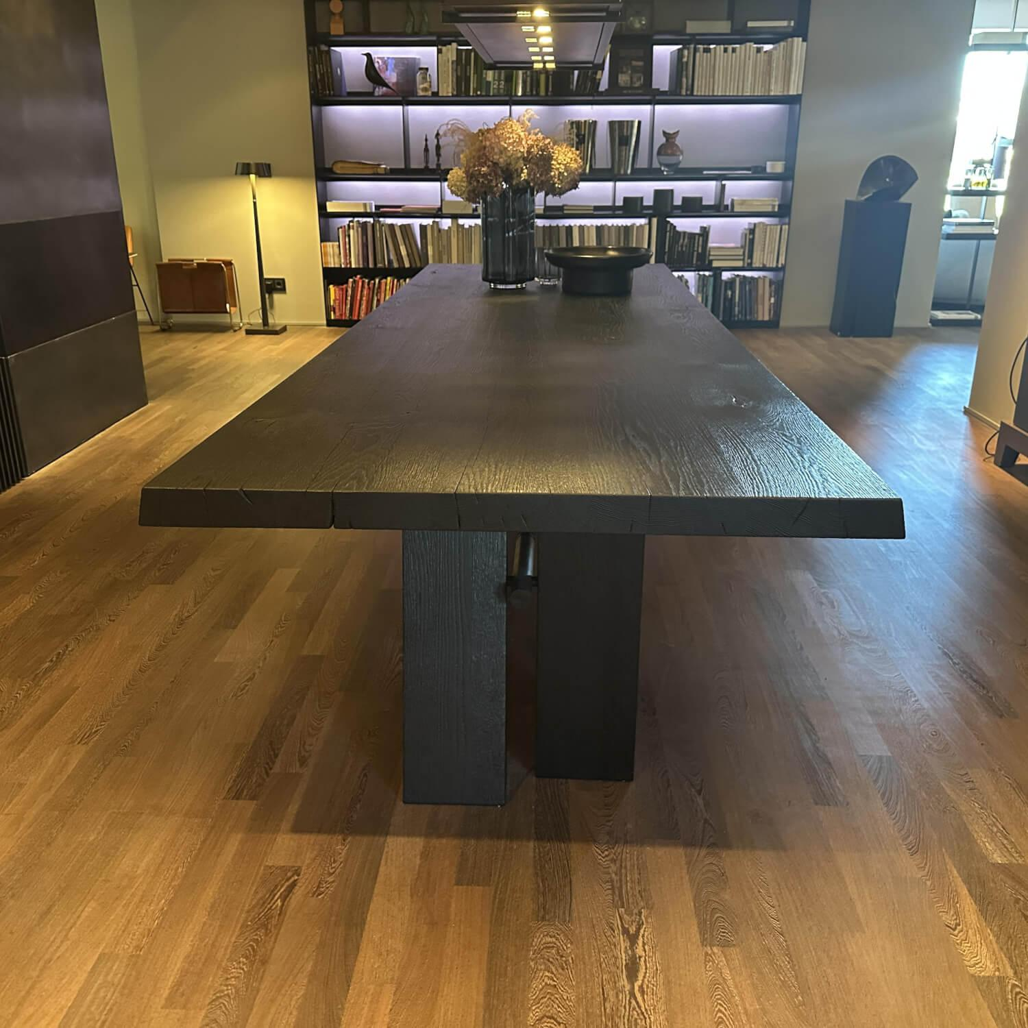 Knopp - Esstisch BG Edition Eiche Dunkel Schwarz Geölt - 6