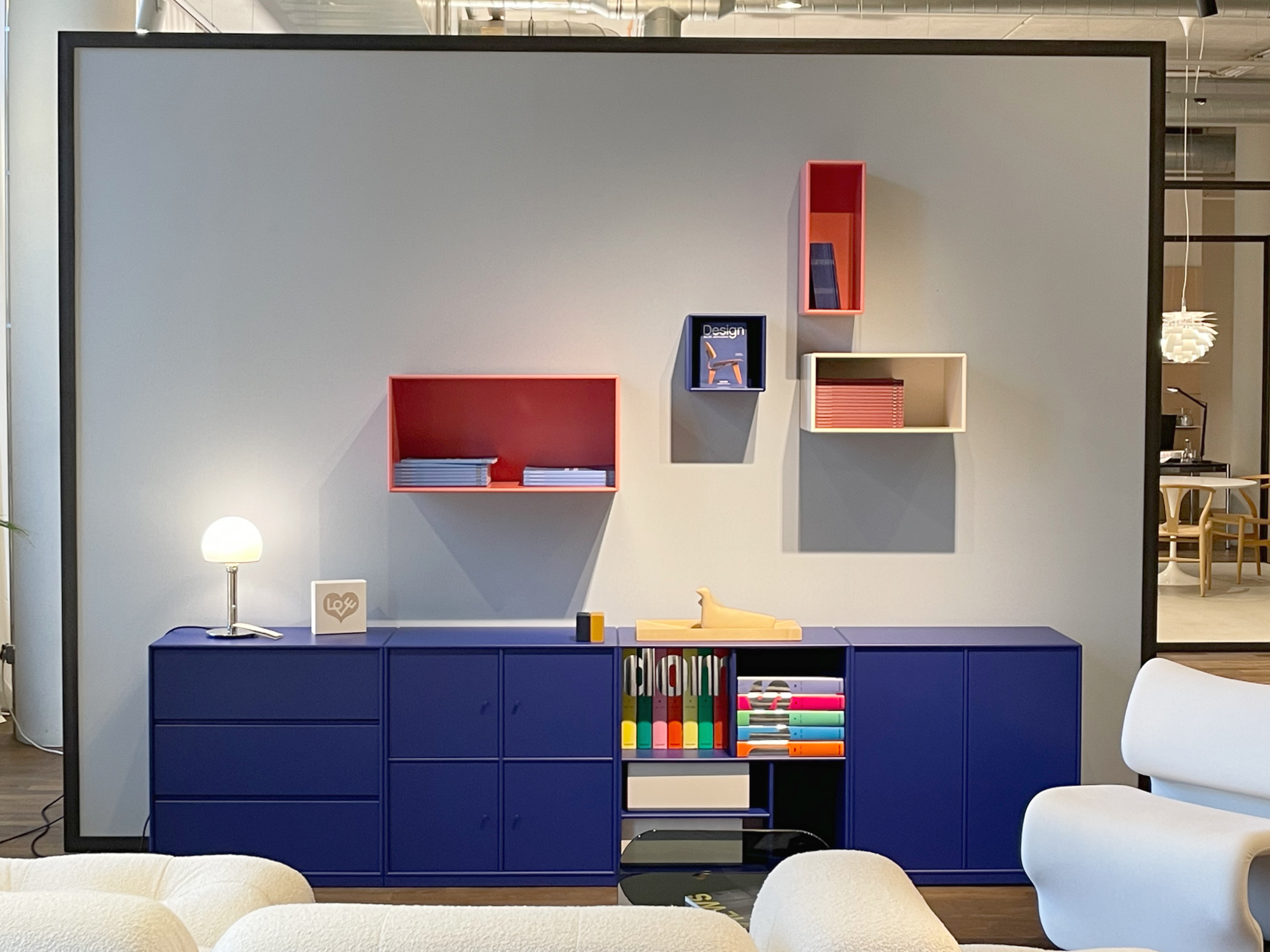 Montana - Sideboard Montana System Holz Monarch 135 Blau - 2