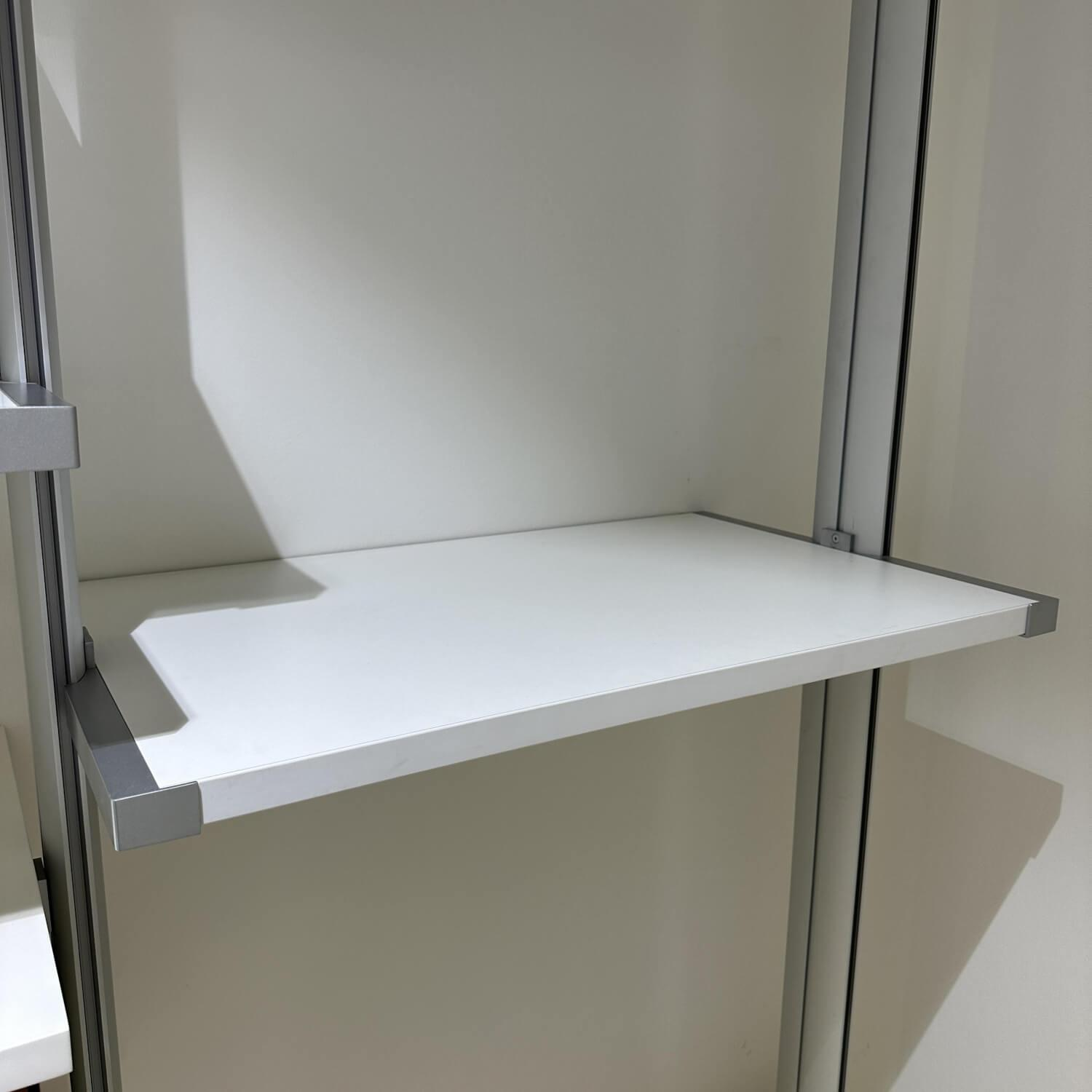 Trüggelmann - Garderobe Stollen System Genesys Gestell Aus Aluminium Schubkästen Sowie Böden Melamin Weiß - 10