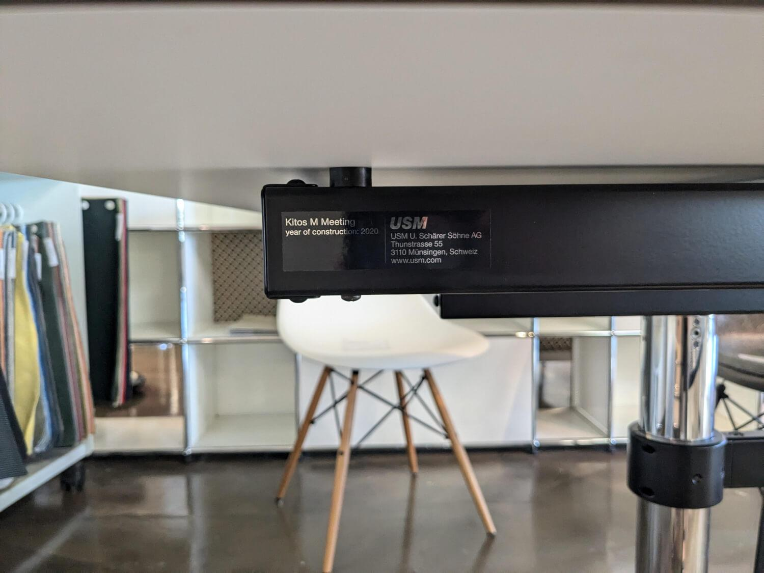 USM Haller - Konferenztisch Kitos M Meeting HPL Fenix Weiß - 4