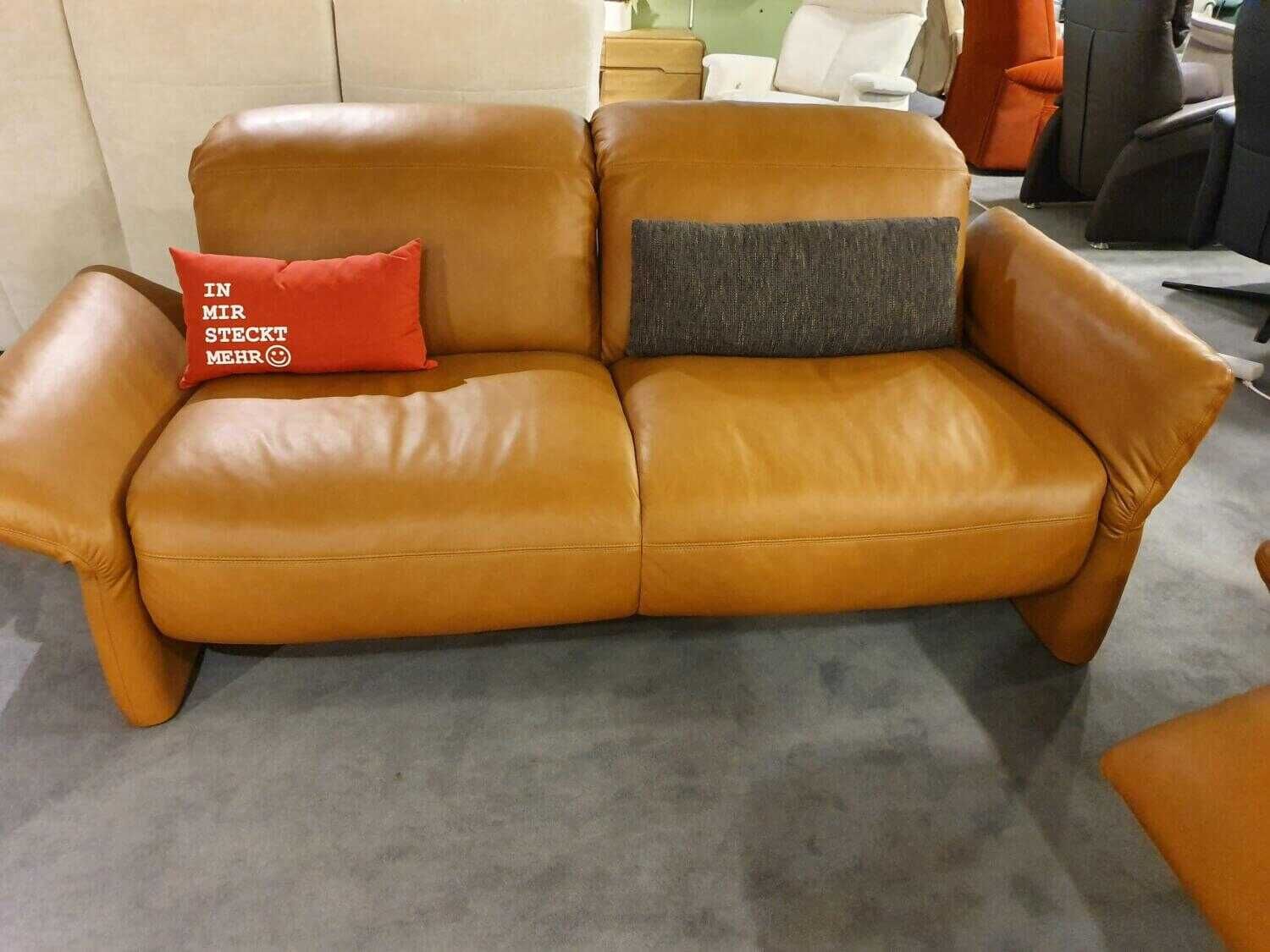 Koinor - Garnitur Pronto 2-Sitzer 2,5-Sitzer Leder Cognac - 4