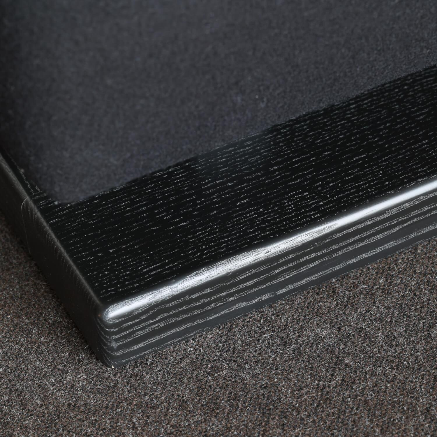 Tecta - Gropius Sessel Gestell Esche Massiv Schwarz Bezug Bauhaus-Stoff Schwarz/Weiß Und Schwarz - 5
