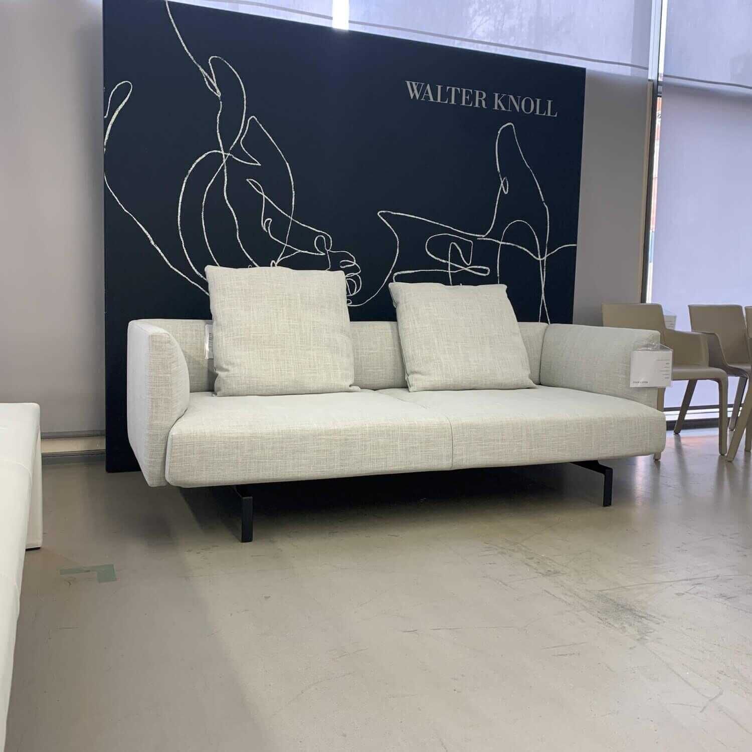walter-knoll-sofa-muud-stoff-glint-silber-kufen-aluminium-mit-kissen-paco-1425-schwarz-22349b181600 Walter Knoll - Sofa Muud Stoff Glint Silber Kufen Aluminium mit Kissen Paco 1425 Schwarz - 1