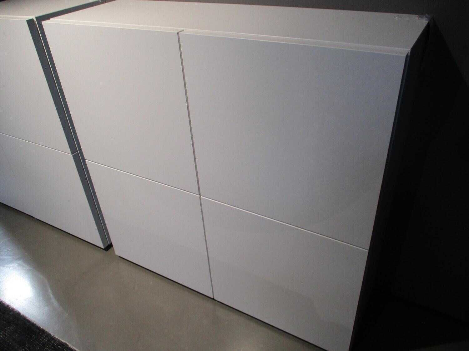 Kettnaker - Highboard Mio Holz Lack Weiß Floatglasböden - 6