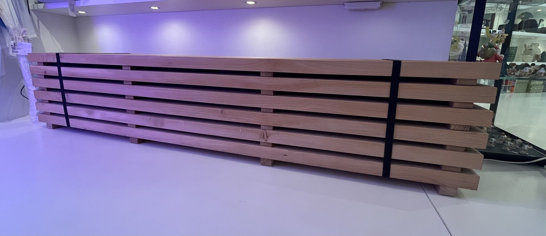 Riva - Bank Woodpile Medium Zedernholz Unbehandelt - 3