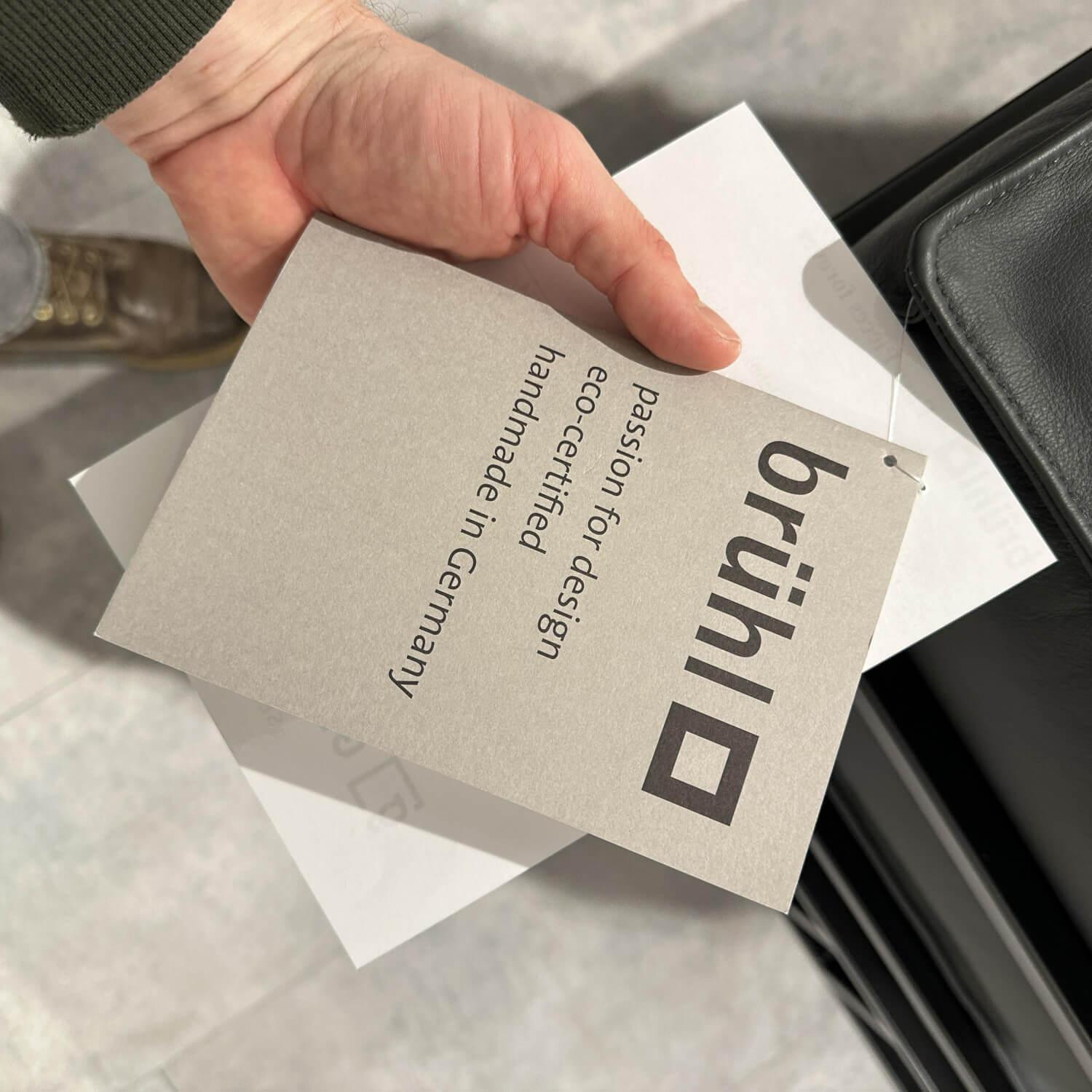 Brühl - Sofa Easy Pieces 2 Leder La Plume 5663 99 Anthrazit Rahmen Schwarz Pulverbeschichtet - 5