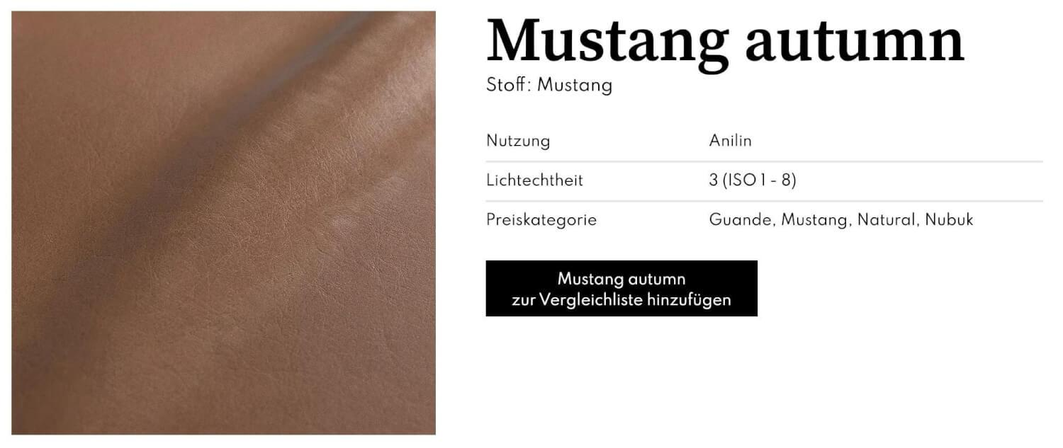 Sessel Lilian Lounge Fauteuil Außen Leder Mustang Autumn Braun Innen Stoff Fleur Night