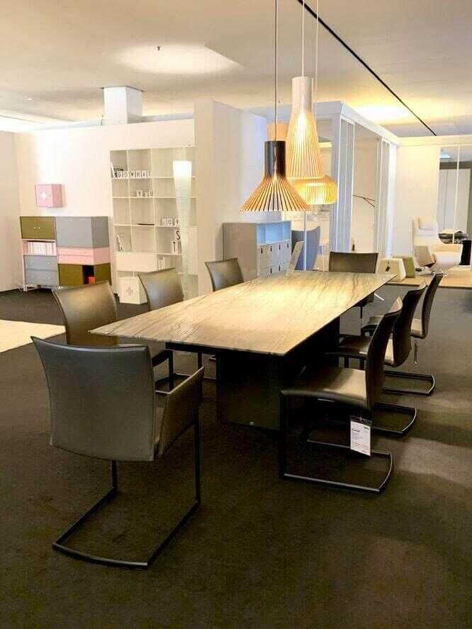 Draenert - Stuhlgruppe Nobile Swing 6 Stühle mit 2 Armlehnstühlen - 1