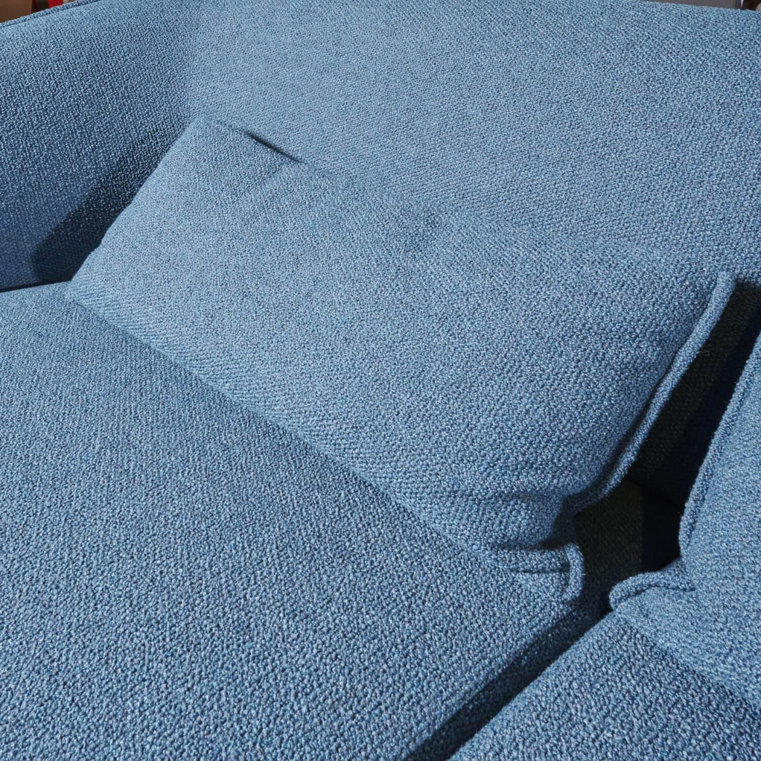 COR - Sofa Nook Innen Stoff 8214 Blau Petrol Außen Stoff 8206 Nordic Blau - 11