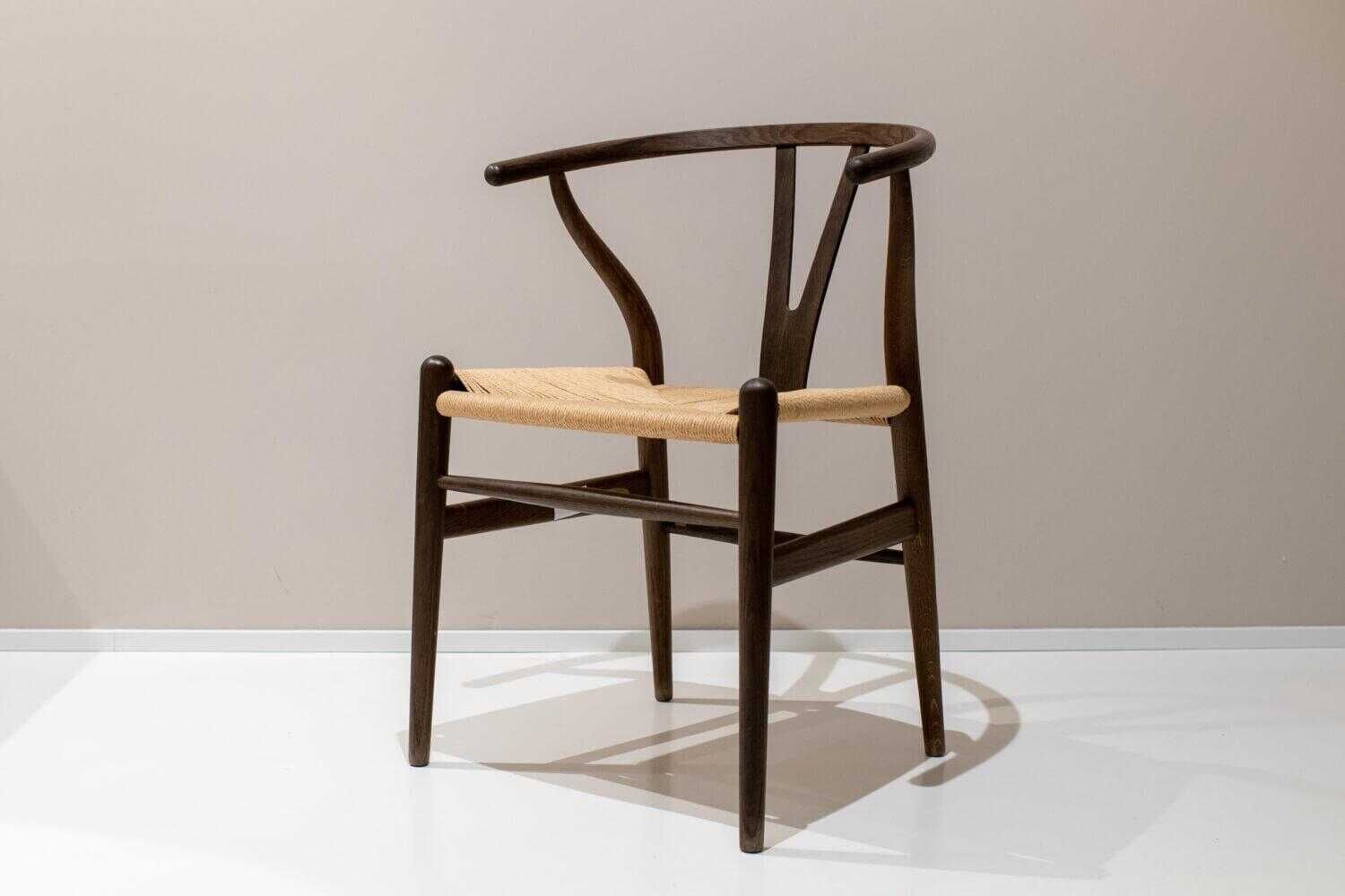 Carl Hansen & Søn - 4er-Set CH 24 Alte Eiche Geölt Gefecht Natur - 3