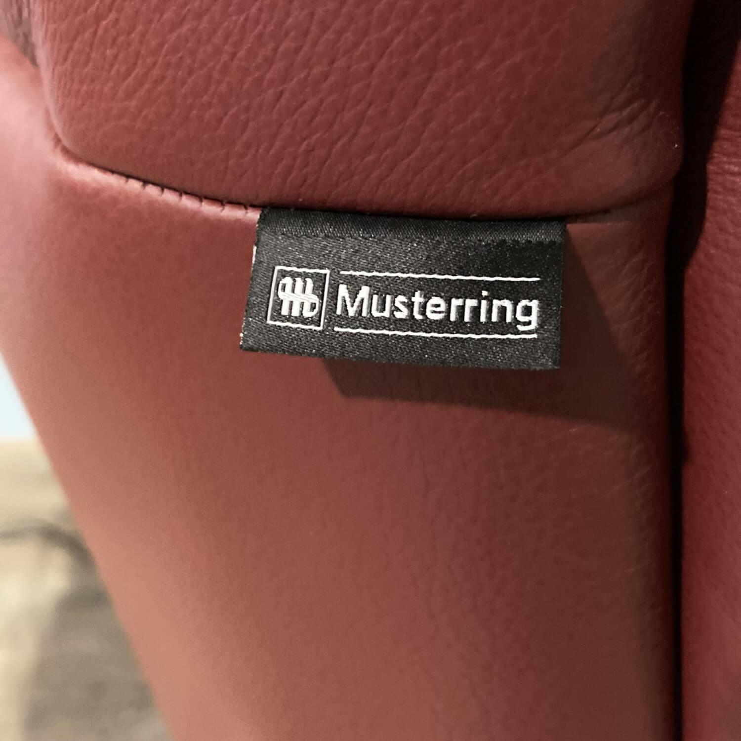 Sessel MR 9150 Leder Passion Rot mit Elektrischer Relaxfunktion