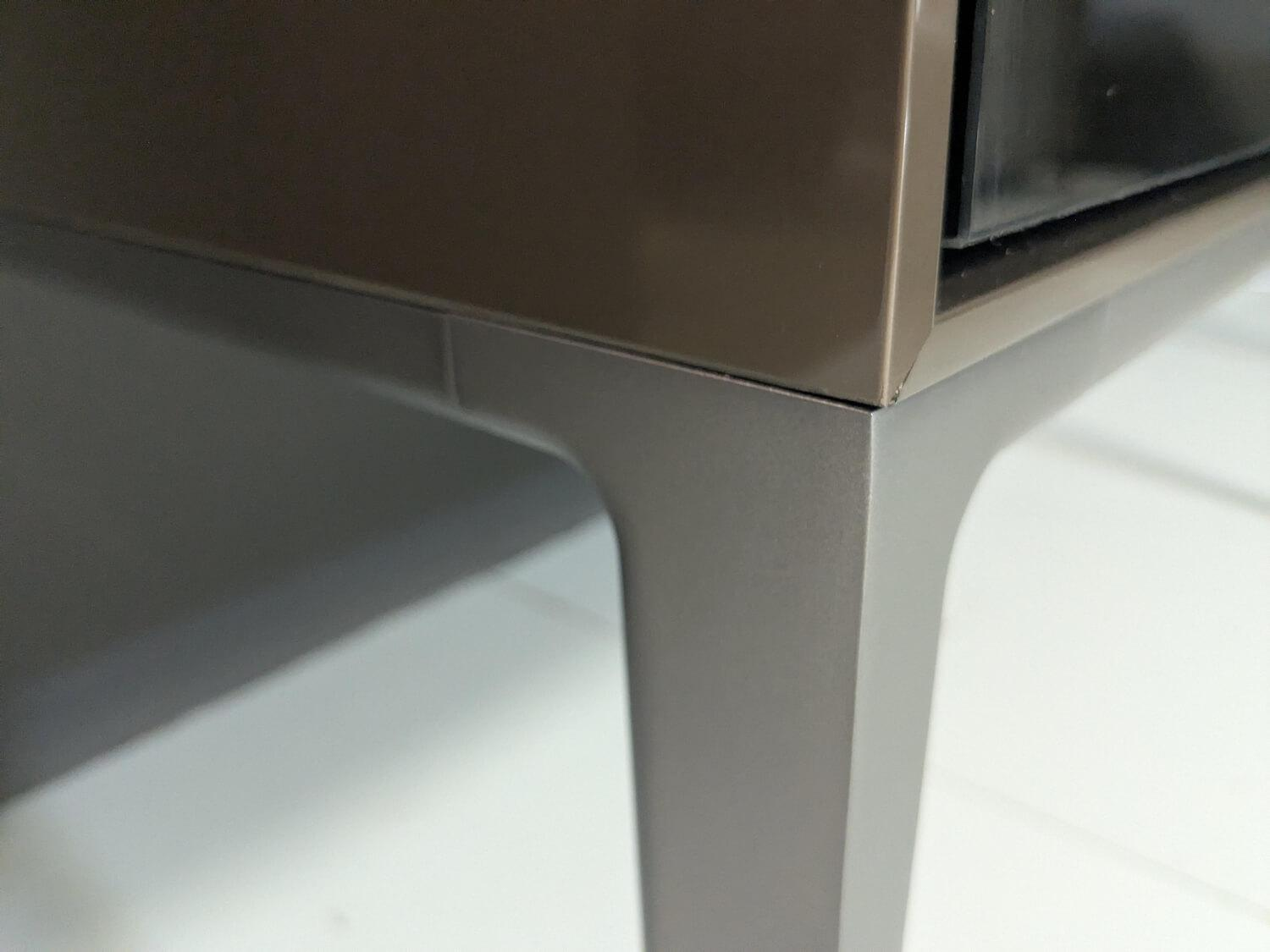 B&B Italia - Kommode Eucalipto Spiegel Bronzefarben Arcryharzbezug 1 Klappe 2 Türen mit Beleuchtung - 5