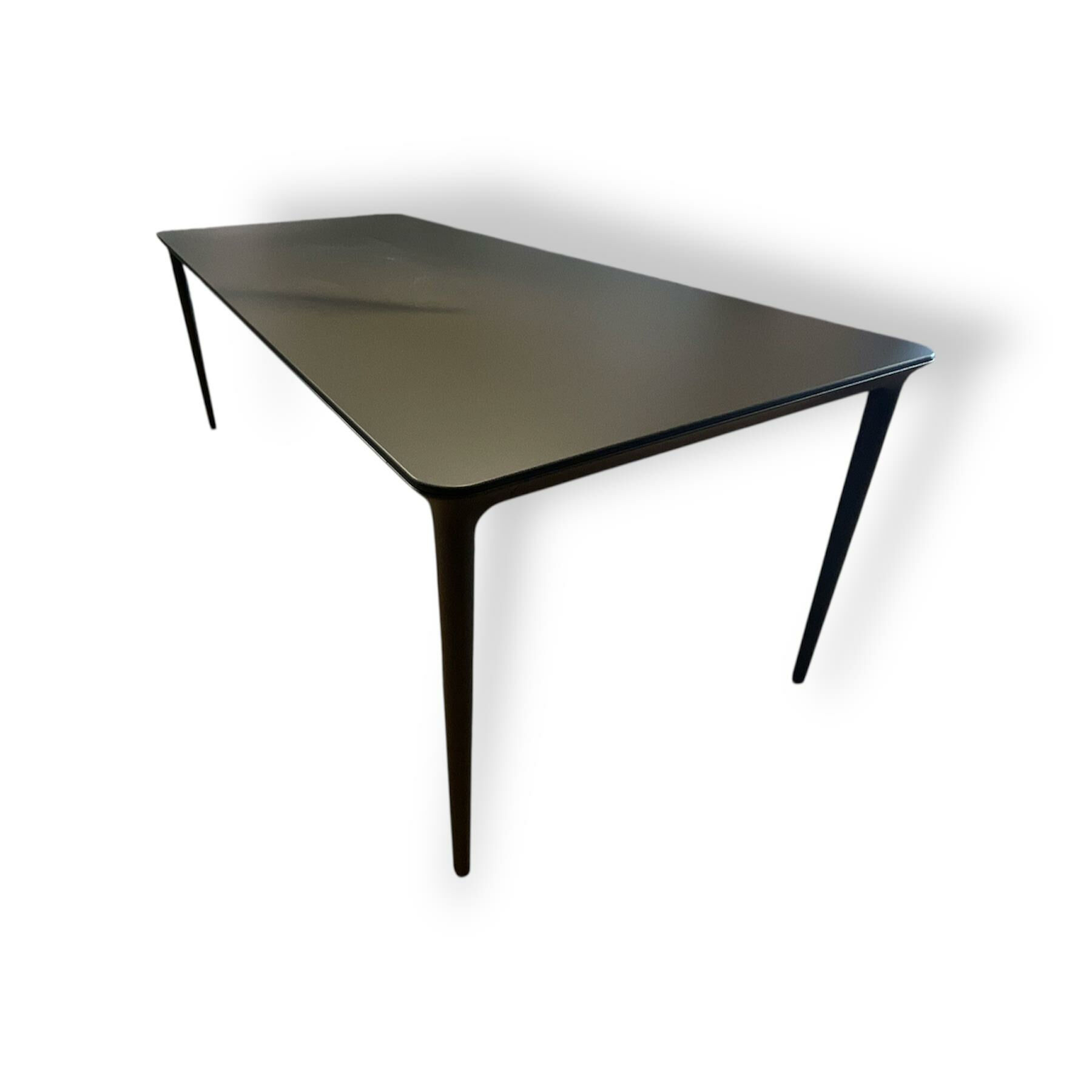 DEDON - Gartentisch Bellmonde Black Pepper 317 Schwarzbraun Platte Gestell Aluminium Pulverbeschichtet - 1