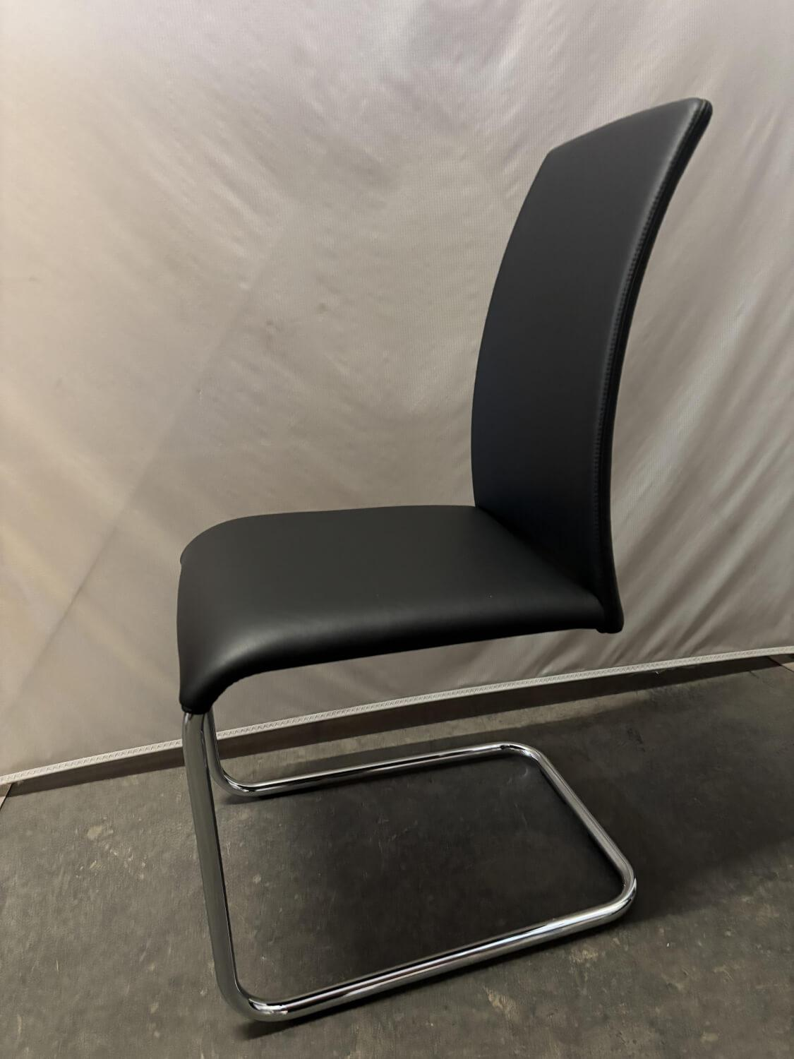 Draenert - Stuhl Luma 2063 Bezug Leder I 89001 Gestell Stahlrohr - 6