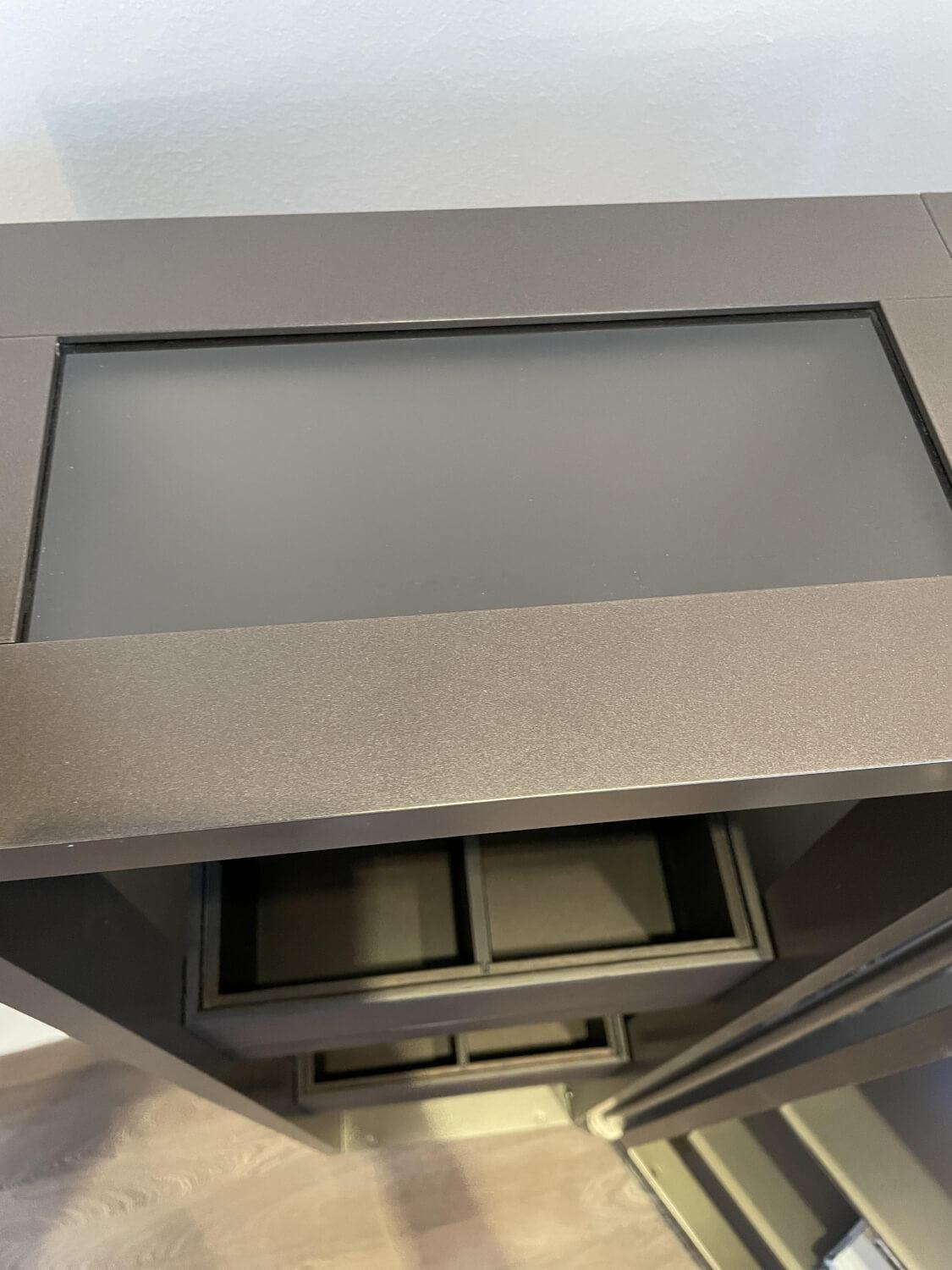 Culti Shakkai - Badezimmerschrank Cube Grau Und Schwarztöne - 3