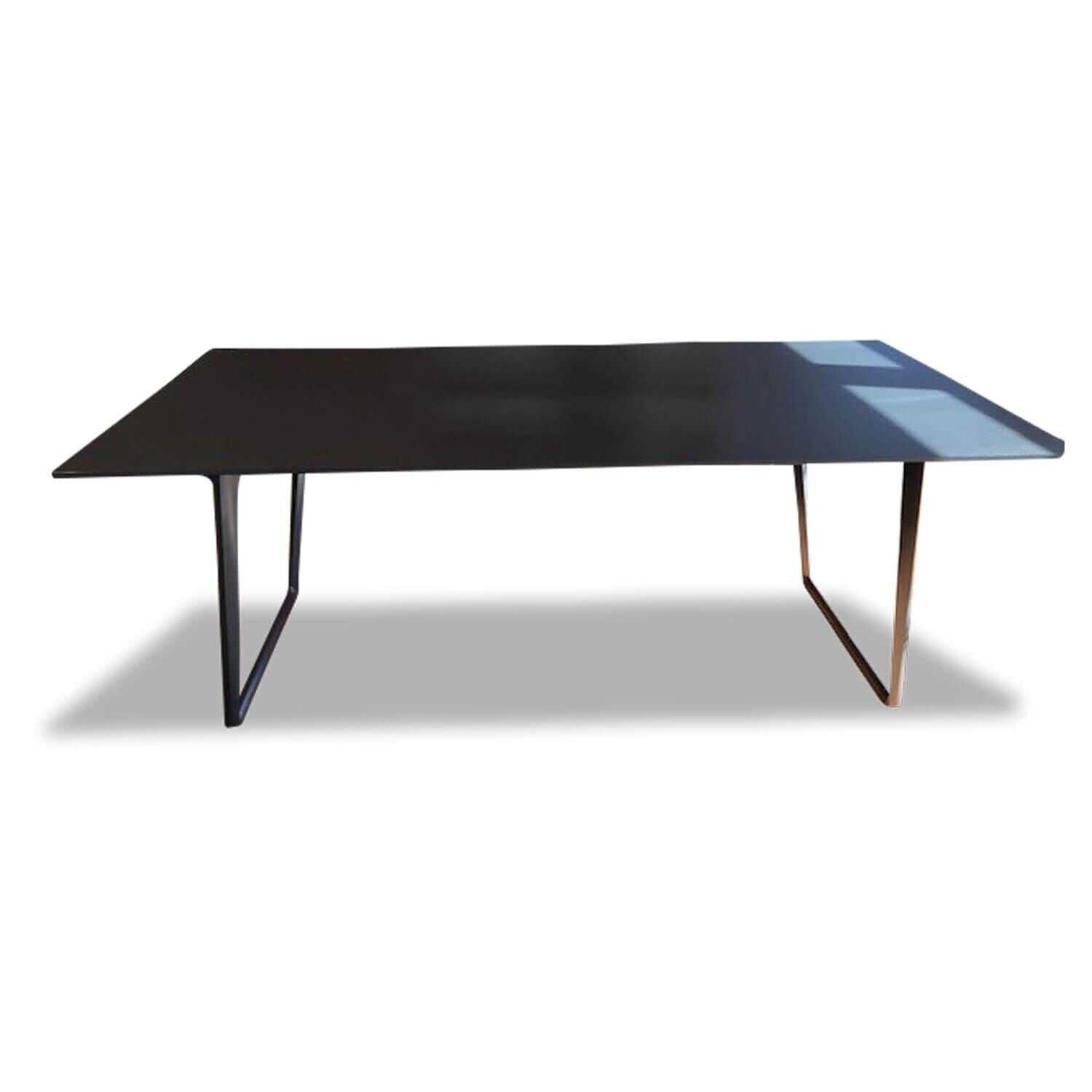 mdf-italia-tisch-axy-extension-fenix-p-080-mattschwarz-gestell-nickel-7c372002065dBlmZncwJPuYoT MDF Italia - Tisch Axy Extension Fenix P 080 Mattschwarz Gestell Nickel - 1