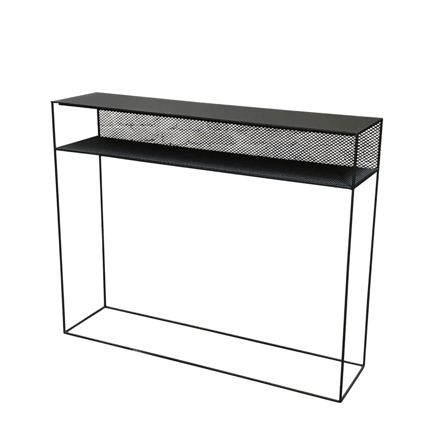 Zeus - Sideboard Konsole Tristano Streckmetall Epoxylackiert Gestell Vierkantstahlrohr - 1