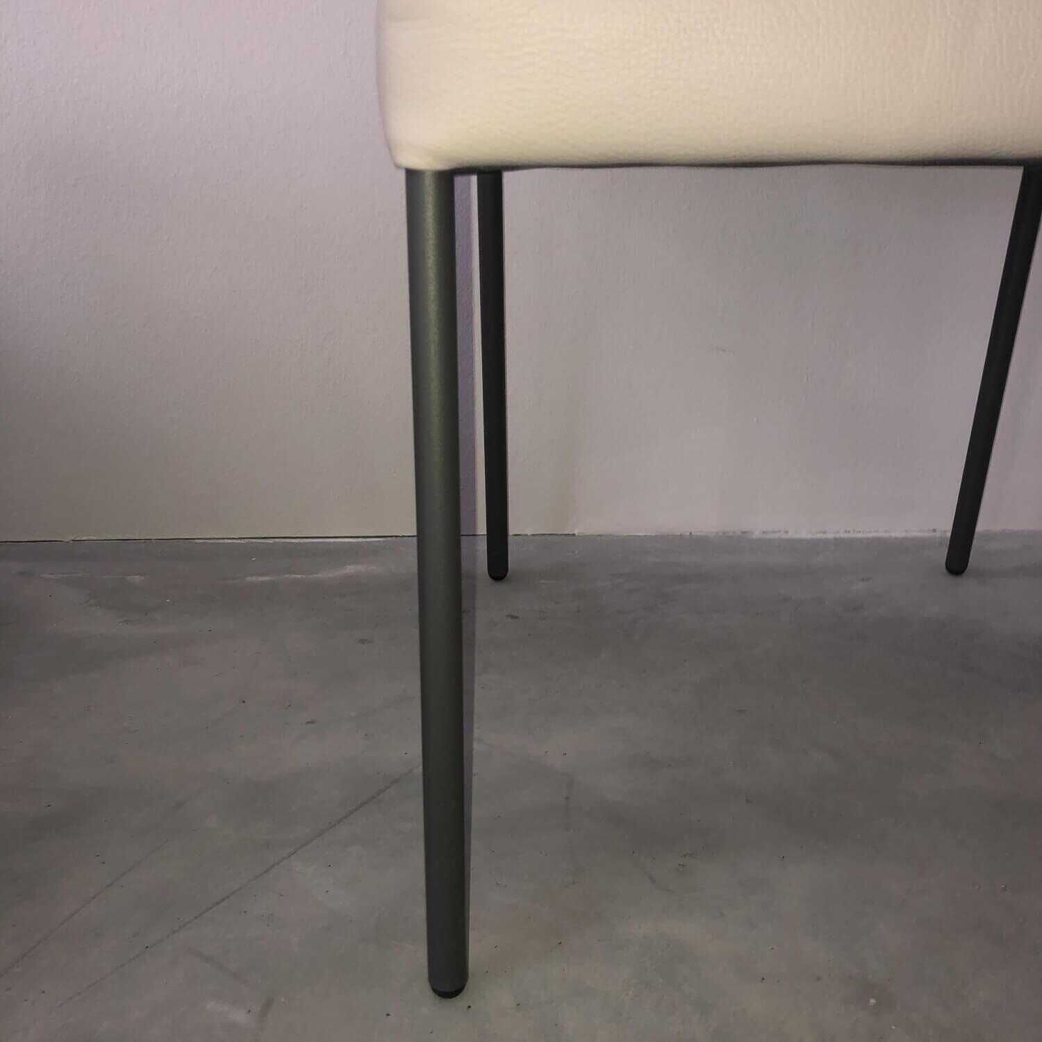 Bert Plantagie - 3er-Set Stuhl Ultimo U11 Leder LD2331 Beige - 3