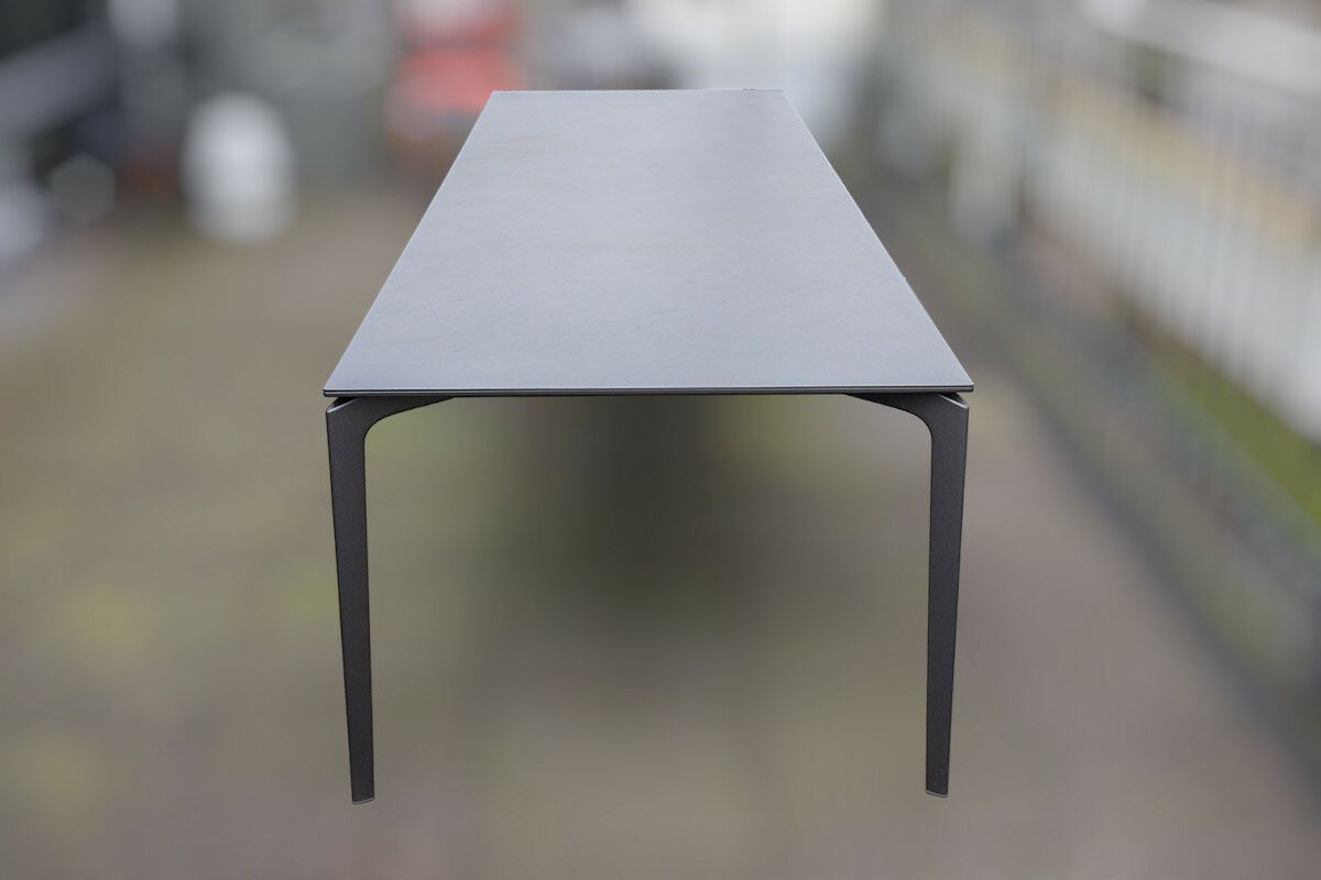 Fast - Outdoor Esstisch Allsize Aluminium Grau Metalic Pulverbeschichtet - 3