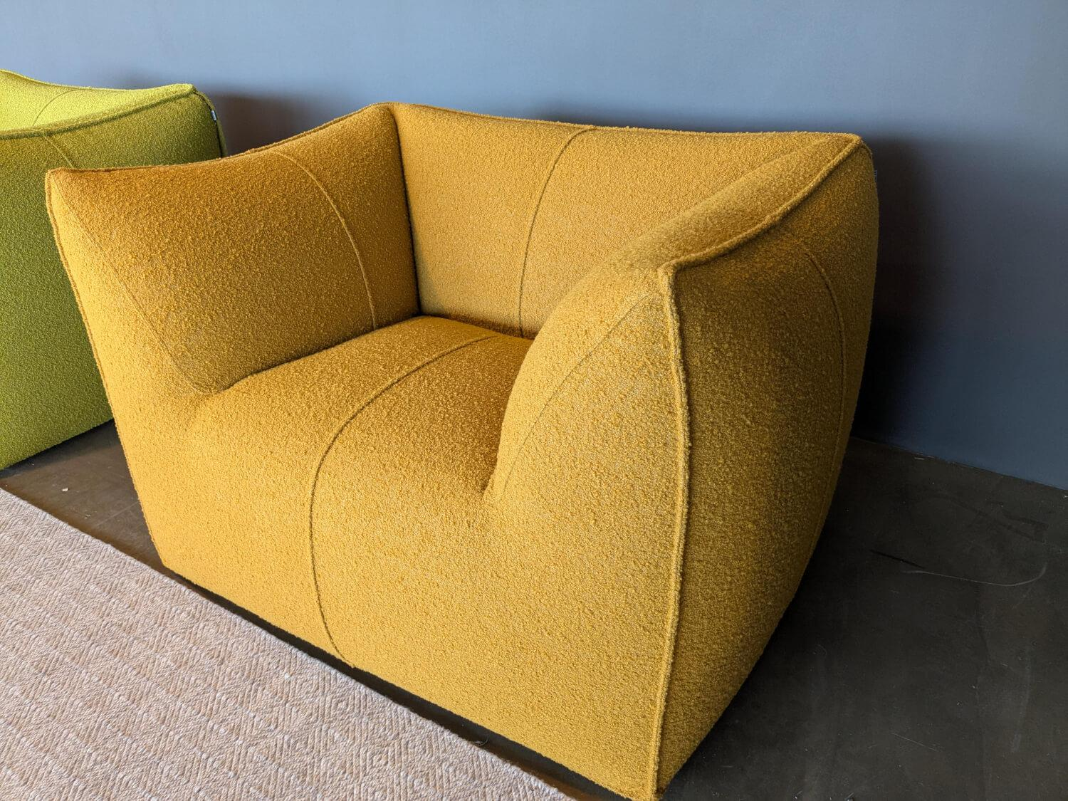B&B Italia - Sessel LeBambole Stoff Sila Ocker Orange - 3