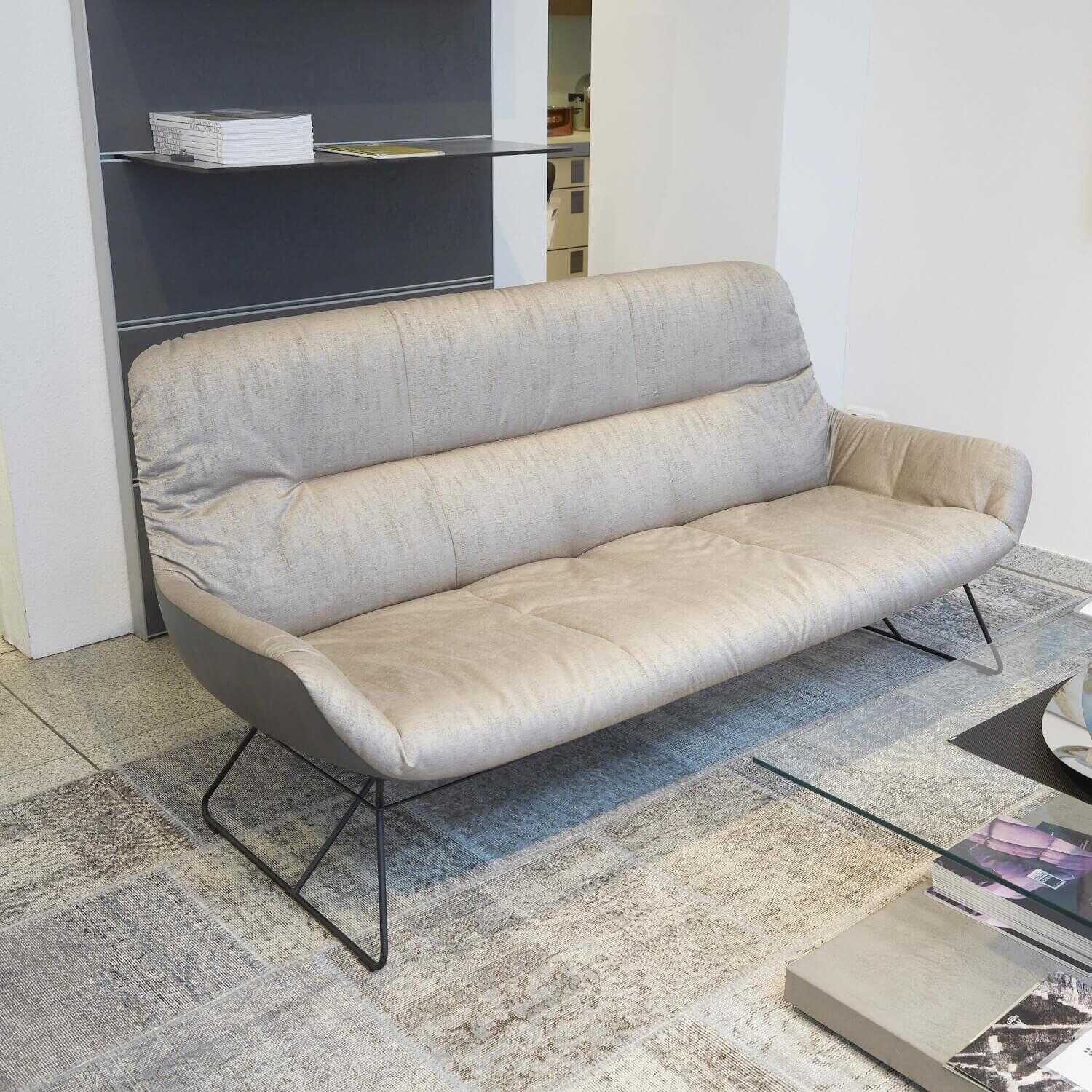 Lounge Couch Leya Leder Sahara Plaza 60016