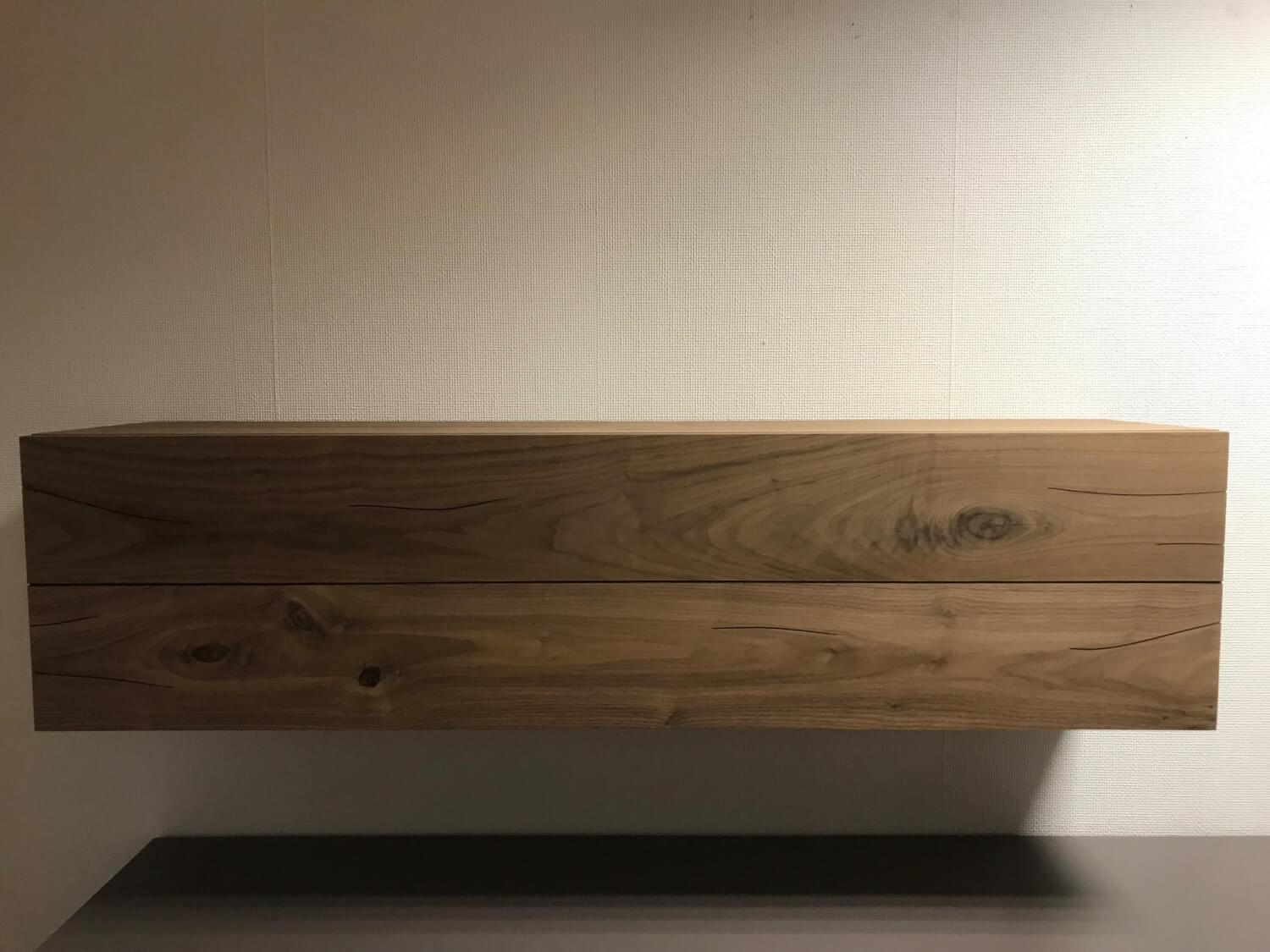 Hülsta - Hängeelement Gentis Kernnussbaum Naturstamm Echtholz Furniert - 2