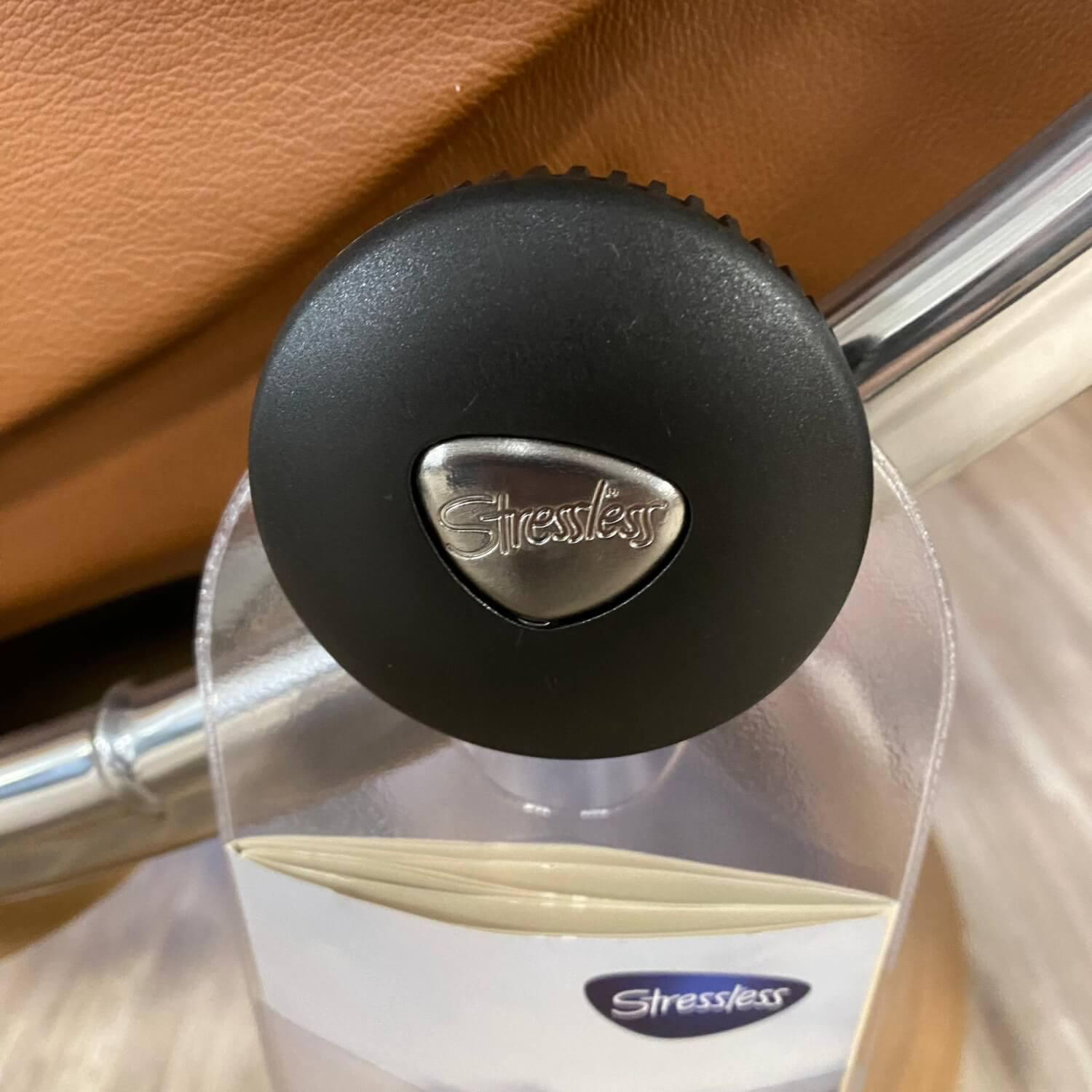 Stressless - Stressless Sessel mit Hocker Mayfair M Leder Paloma Cooper Signature Eiche - 3