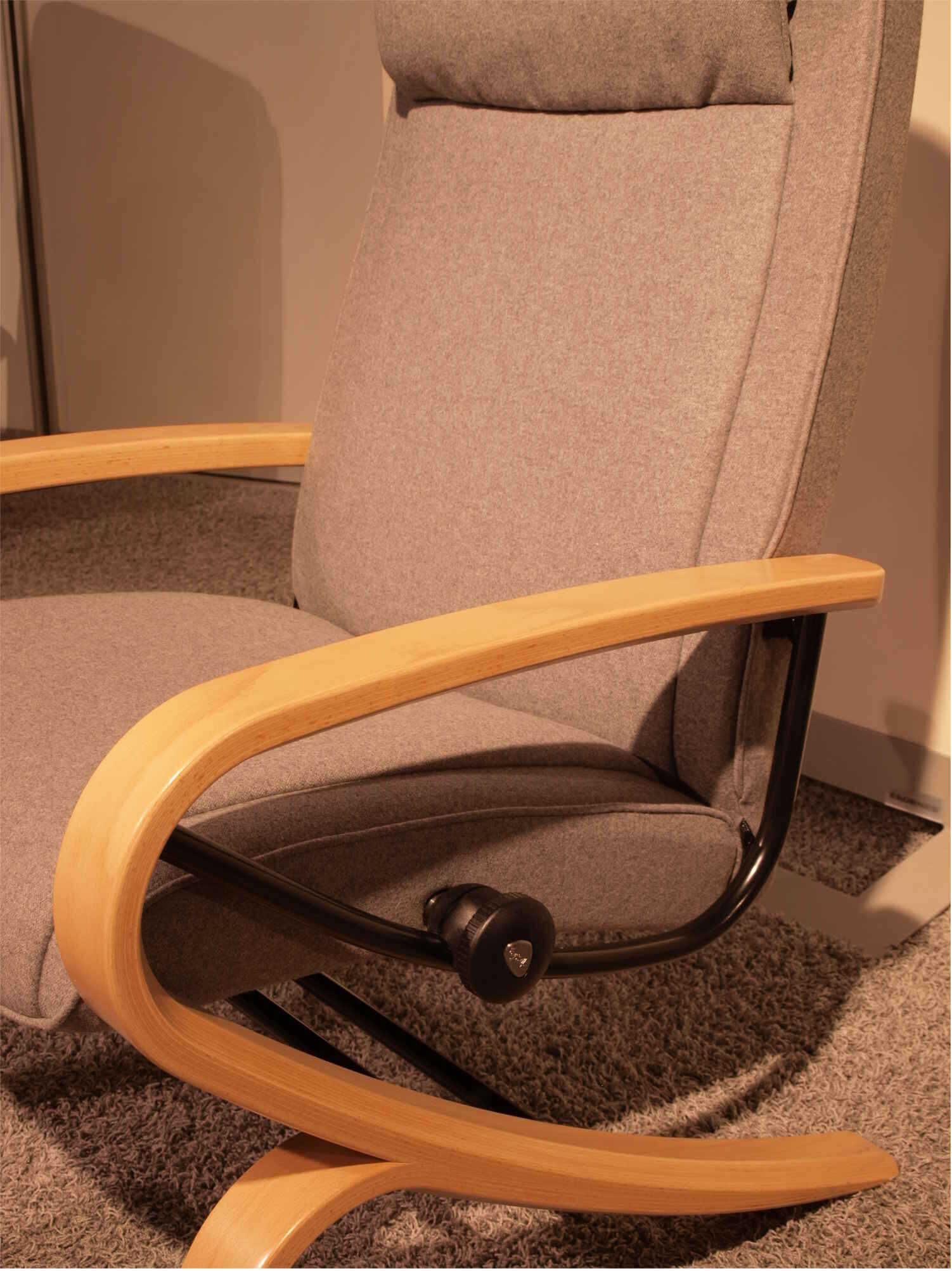 P5196574 Stressless - Sessel You (mit Hocker) in Grau - 4