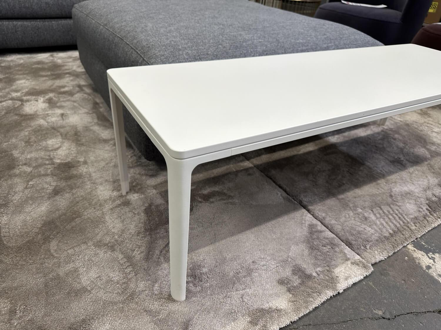 Vitra - Couchtisch Plate Tischplatte MDF Weiß Untergestell Weiß Pulverbeschichtet - 3