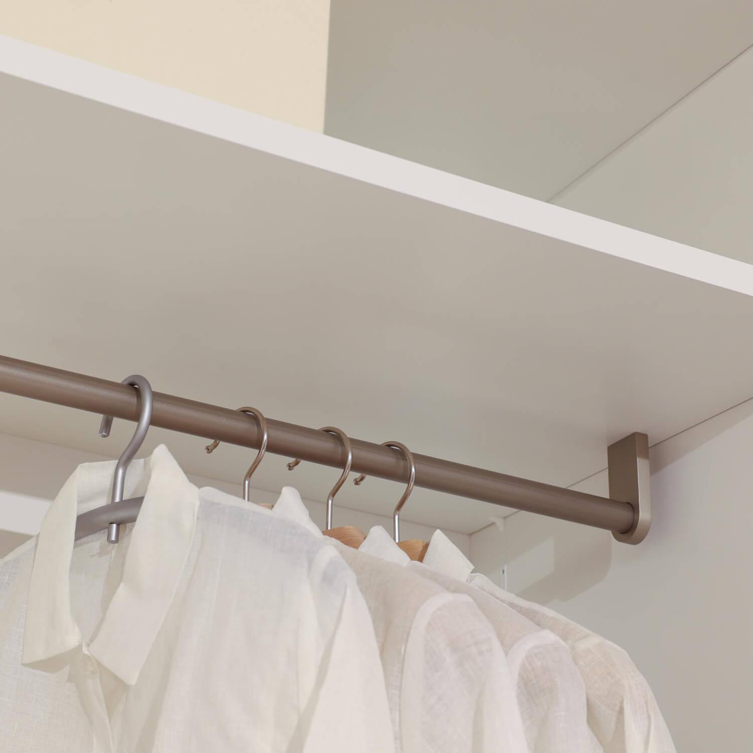 Interlübke - Kleiderschrank Base Ausführung Lack Matt M03 Schneeweiß - 10