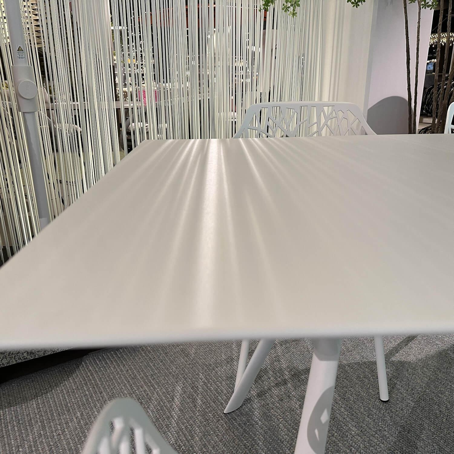 Fast - Outdoor Gruppe Radice Quadra Forrest Aluminium Weiß Pulverbeschichtet - 2