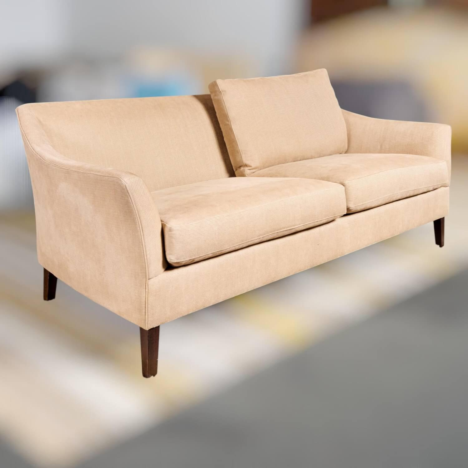 Bielefelder Werkstätten - Saloni Sofa 2/80 Stoff Jack BW1638-121 Beige - 5