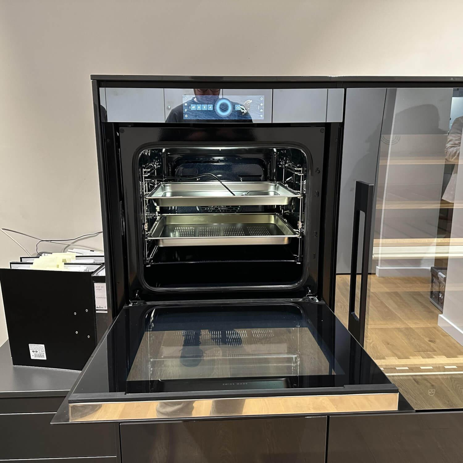 Siematic - Sideboard Kaffeeautomat Lack Graphitgrau Glänzend Inklusive E-Geräte - 11