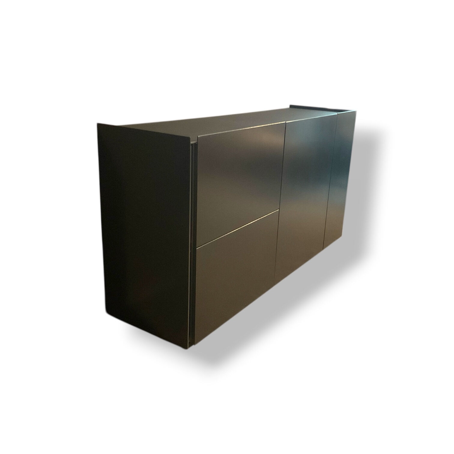 Interlübke - Sideboard Jorel Lack Schwarzgrau Mit Abdeckplatte Glas Mattiert - 6