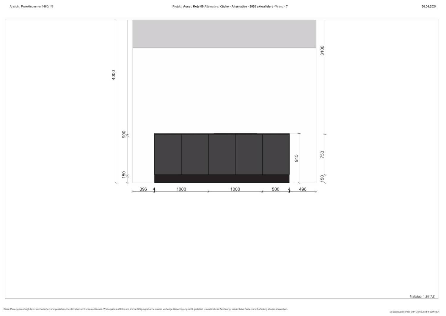 Schüller Küchen - Küche Next NX510 NX902 Lack Kirstallweiß Samtmatt Und Glas Matt Lavaschwarz Arbeitsplatte Systemo Ceramic Graphit - 4