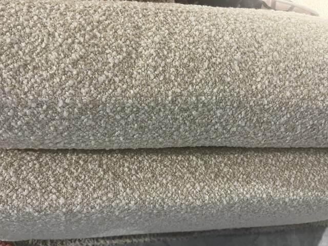 Erpo - Wohnlandschaft Classic 500 Stoff PG20 Beige Füße Schwarz mit Kopfstütze - 4