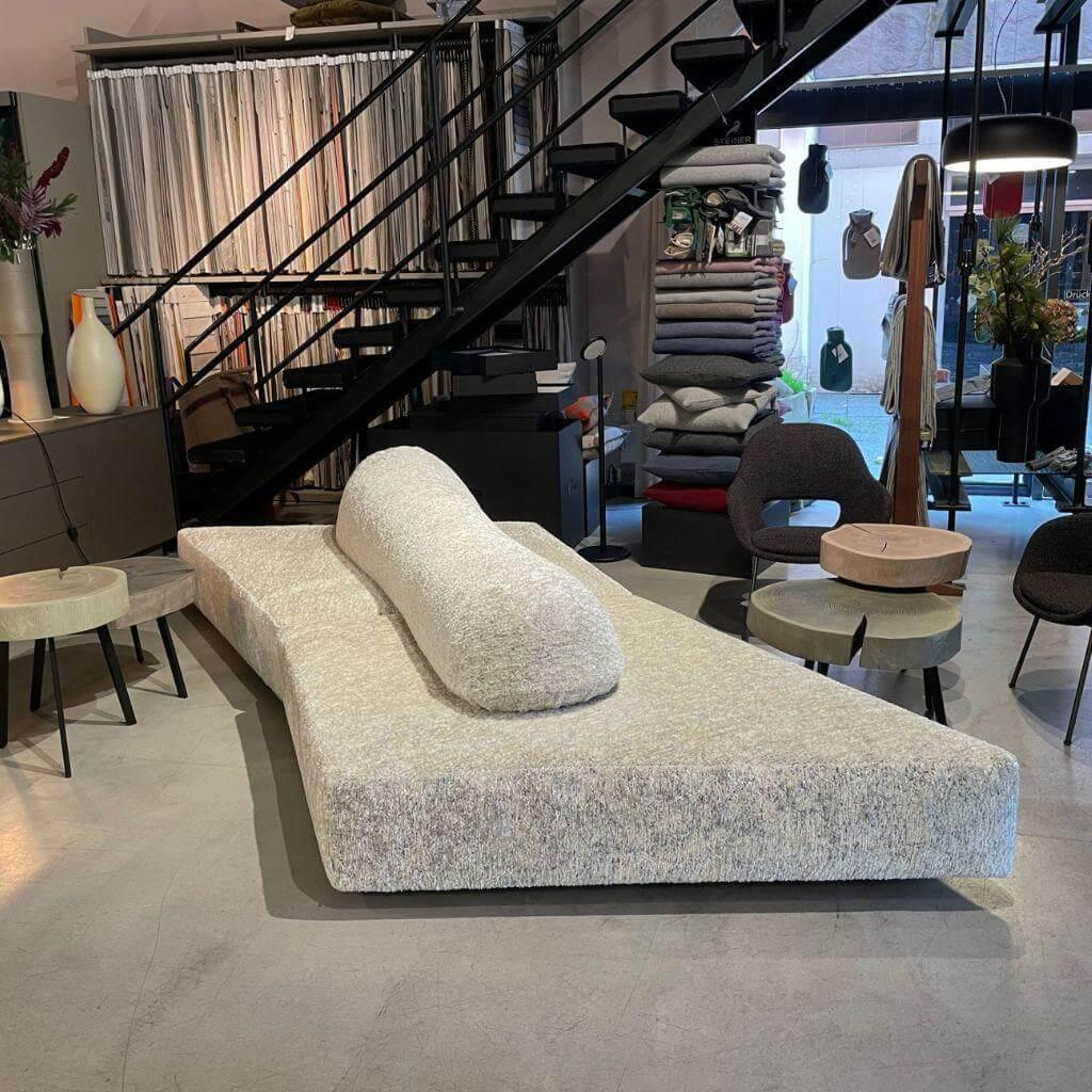 Edra - Sofalandschaft On The Rocks Modulsofa Stoff Kat. T Bianco White 8123 Weiß - 7