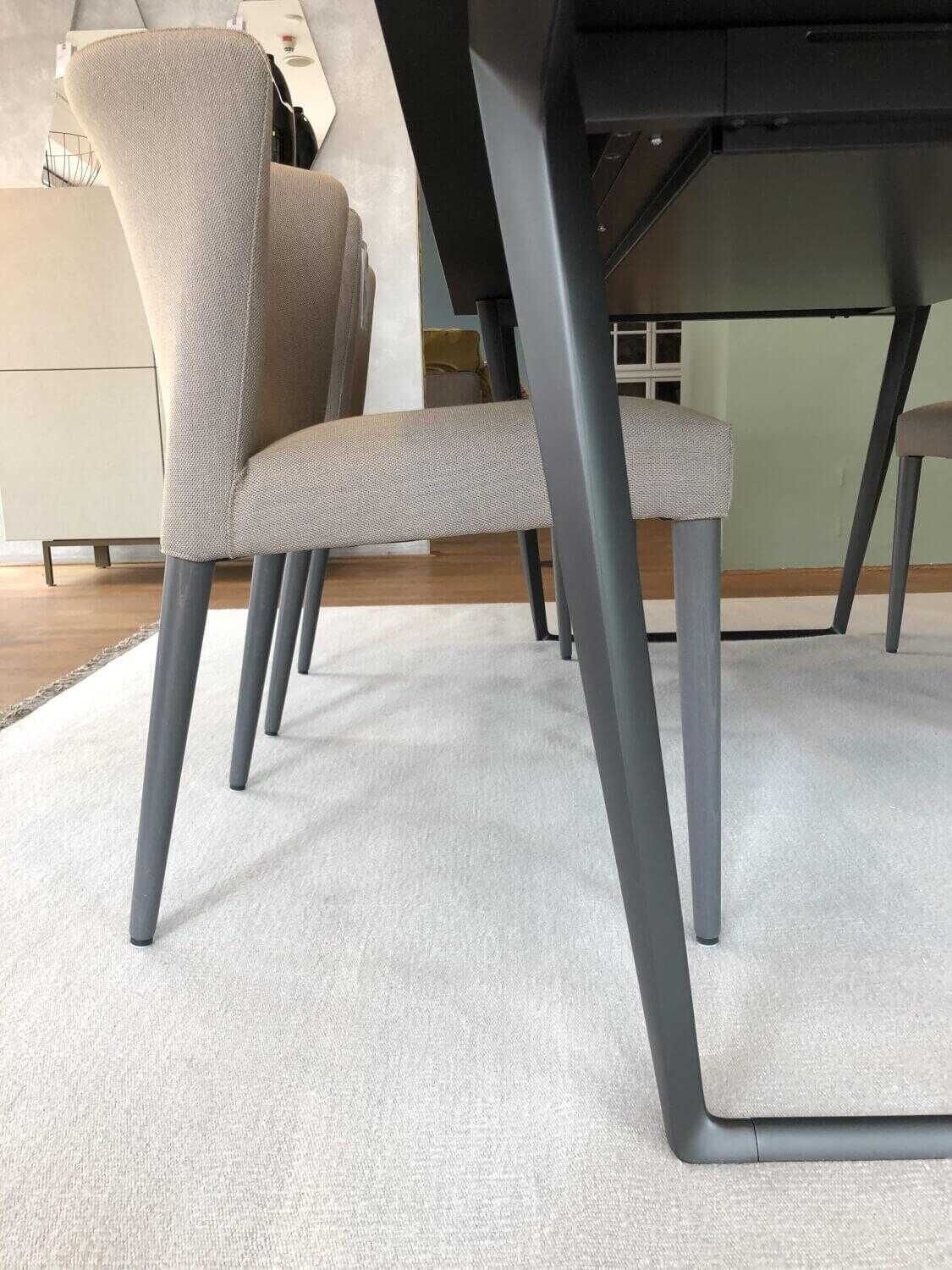 mdf-italia-tisch-axy-extension-fenix-p-080-mattschwarz-gestell-nickel-8ce68d096c2a MDF Italia - Tisch Axy Extension Fenix P 080 Mattschwarz Gestell Nickel - 4