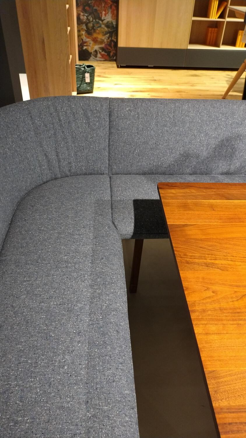 Team 7 - Essgruppe Flor Taso Nussbaum Geölt Stoff Ripley RI35 Blau - 2