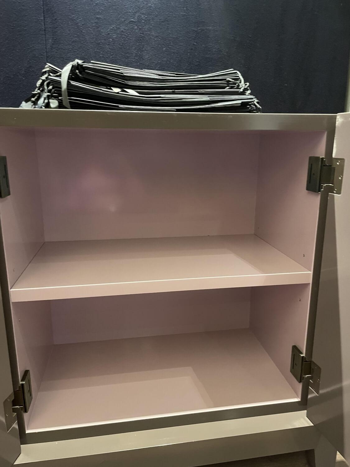 Promemoria - Sideboard Amarcord Holz Semilucido Greige Grau Lackiert - 13