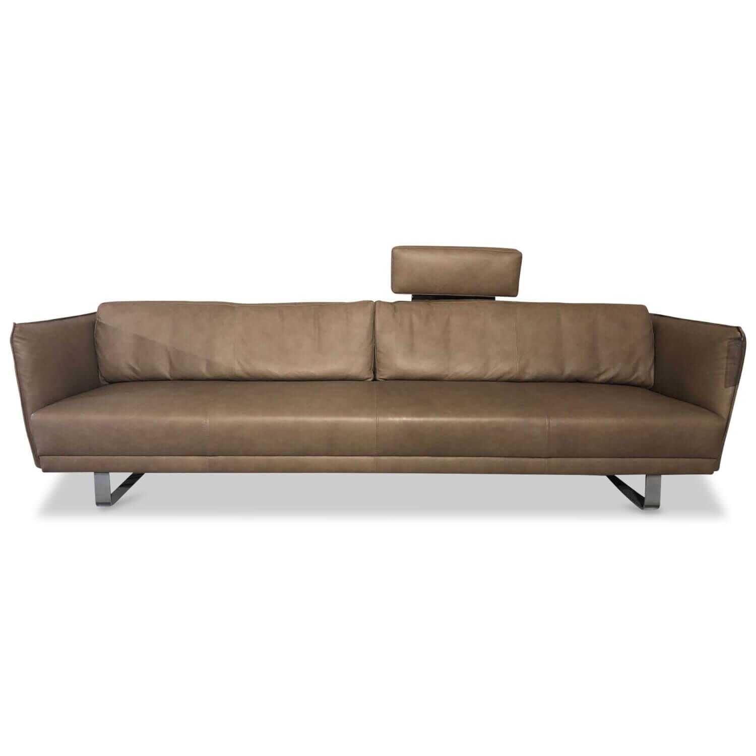 Contur Sofa Vic Leder Braun 1500172534 MÖBELFIRST.DE!