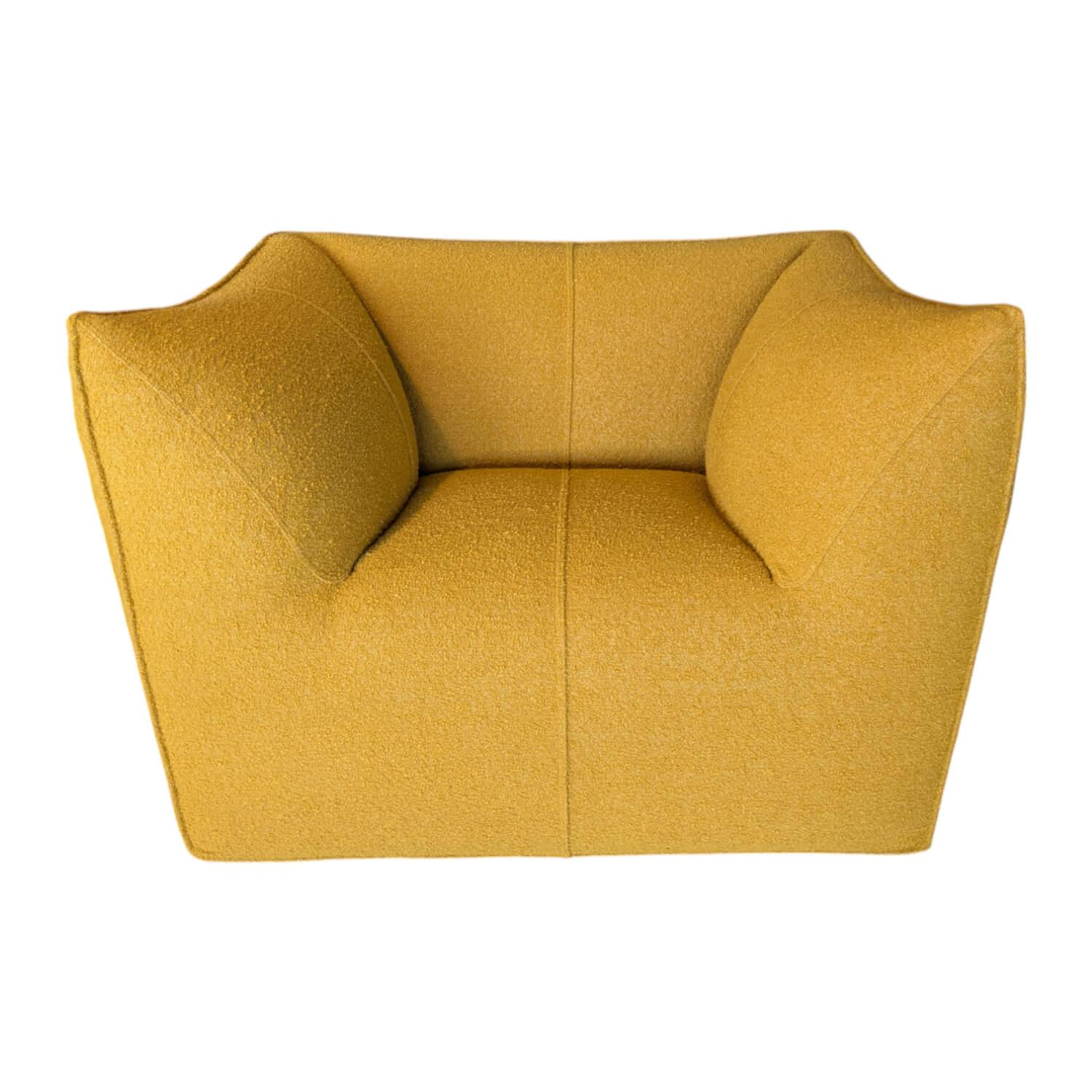 B&B Italia - Sessel LeBambole Stoff Sila Ocker Orange - 1