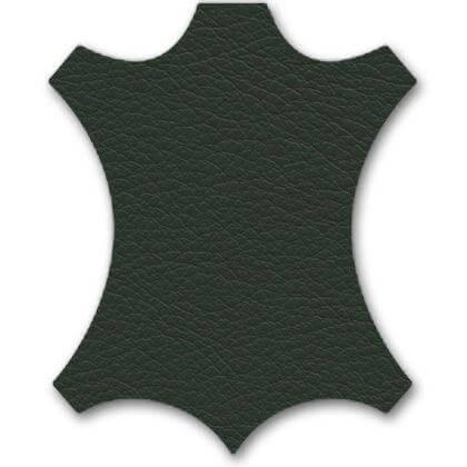 Vitra - Sessel Grand Repos Leder Premium F Jade Grün mit Ottoman - 3