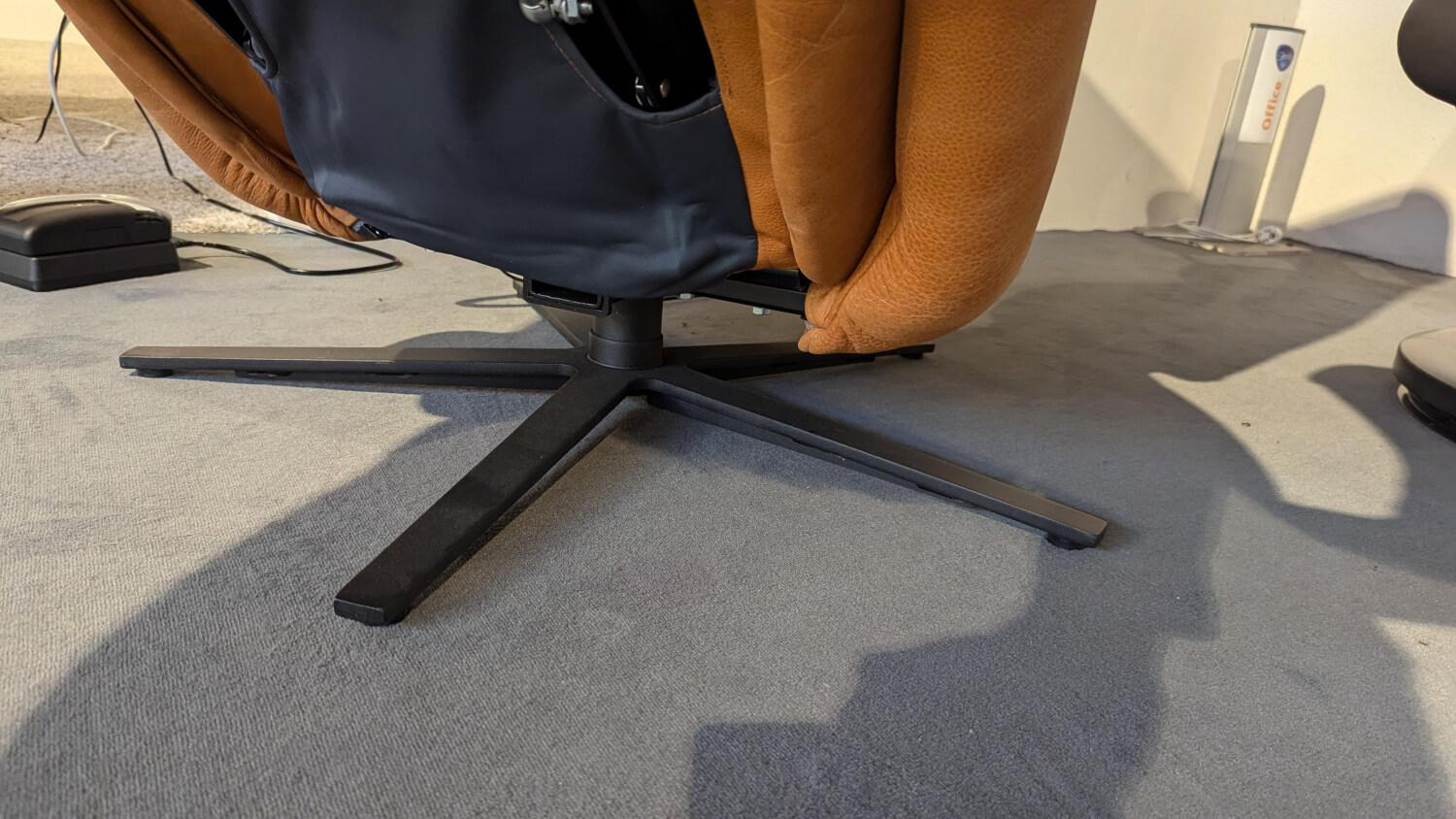 himolla - Sessel 7721 Leder Buffalo 33 Ocker Braun Sternfuß Anthrazit - 5