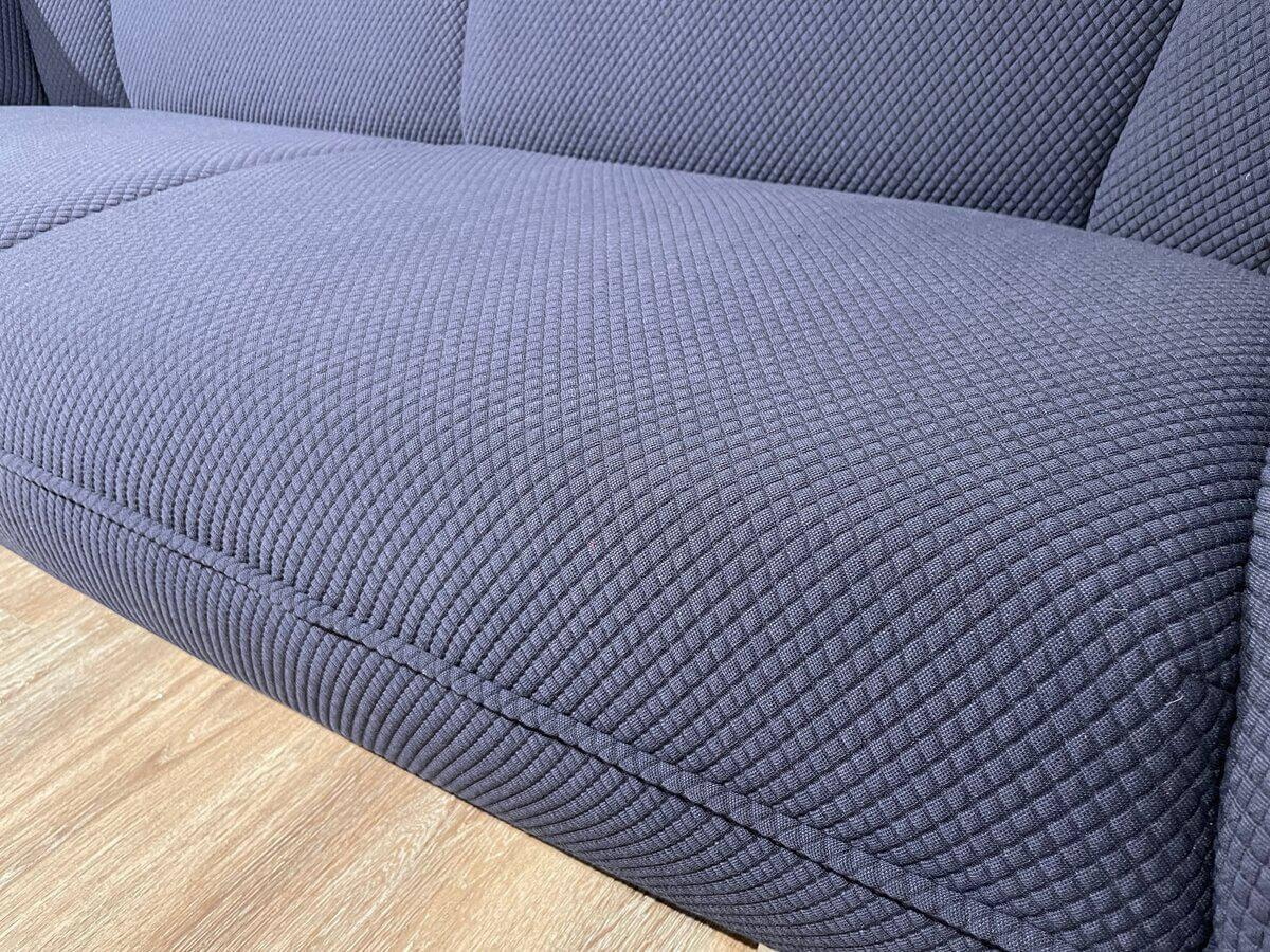 Sofa 3-Sitzer Colla Stoff 26169 Mosaic 2-692 Füße Aluminium Poliert