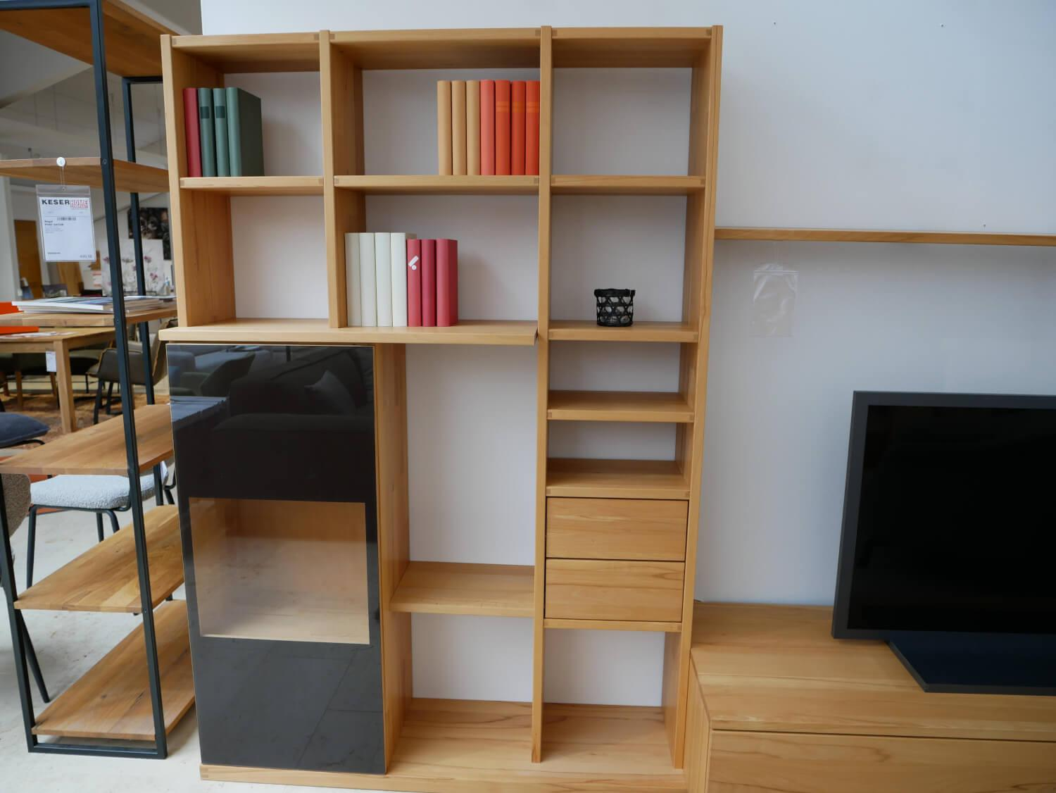 Team 7 - Wohnwand Cubus Kernbuche Massiv Geölt - 4