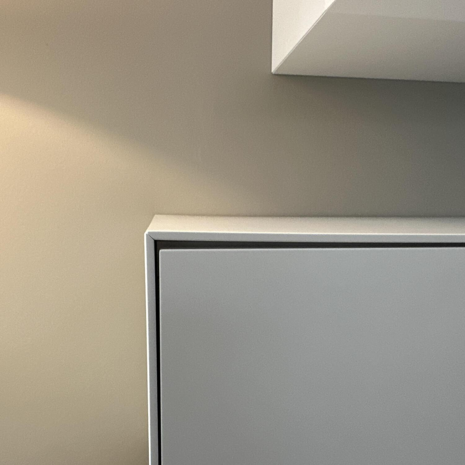 Piure - Wohnwand Nex Flex Lack Weiß P01 Matt - 6