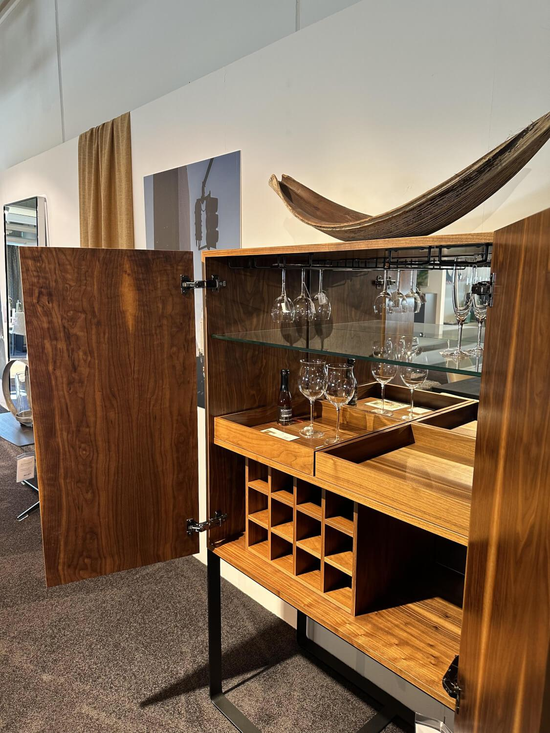 Lambert - Barschrank Cheers Amerikanischer Nussbaum Furniert - 5